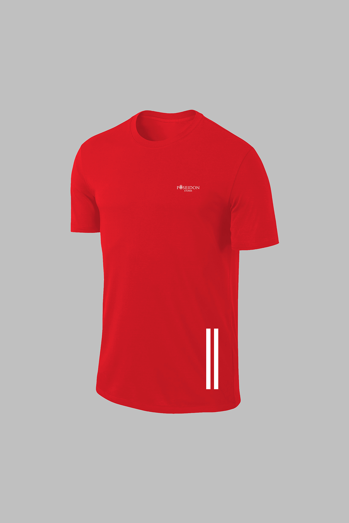 Büyük Beden Erkek Kırmızı Dri-Fit Kumaş Rahat Günlük Sporcu Konforlu T-shirt  (4XL- 10XL)