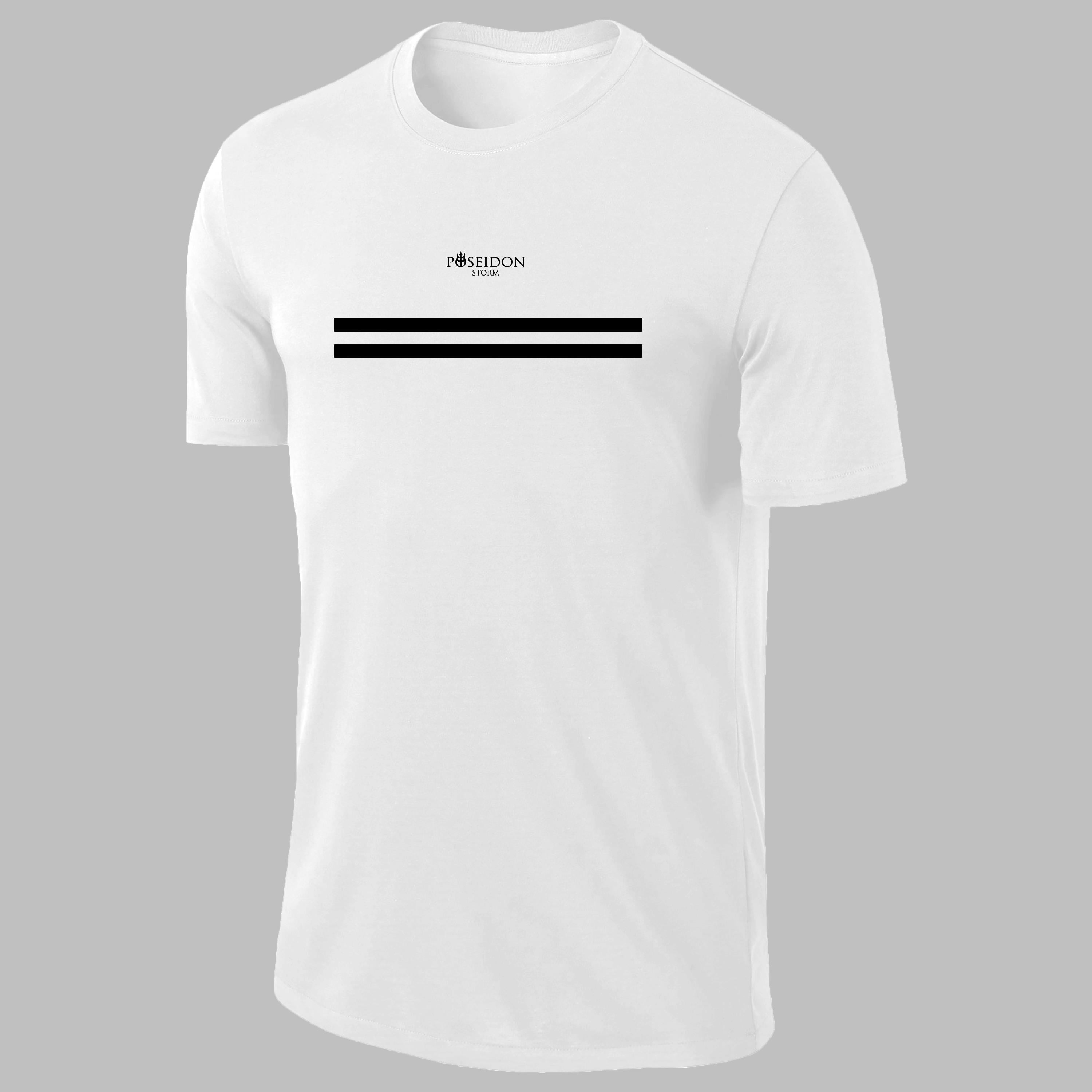 Erkek Beyaz Dri-Fit Kumaş Baskısız Rahat Konforlu T-shirt   S-3XL