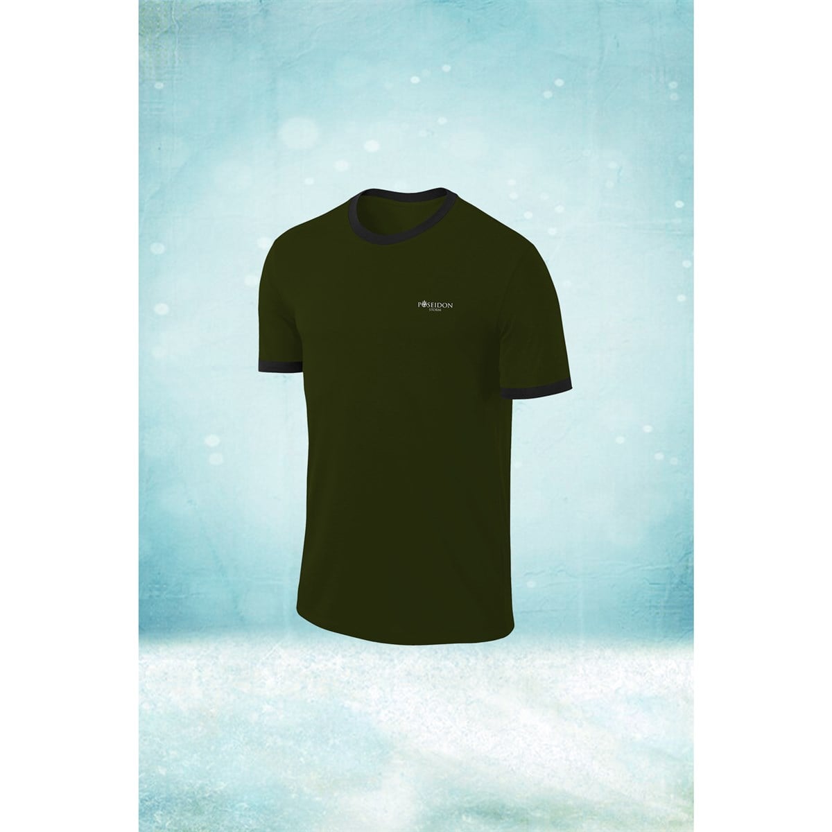 Erkek Haki Dri-Fit Kumaş Yürüyüş ve Koşu için Baskısız Günlük Tshirt S-3XL   