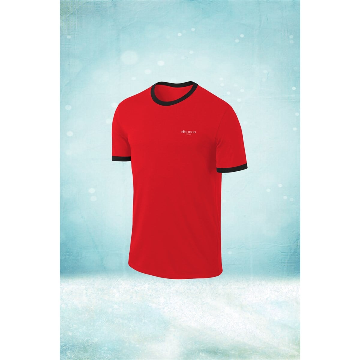 Erkek Kırmızı Dri-Fit Kumaş Rahat Günlük Sporcu Konforlu T-shirt S-3XL