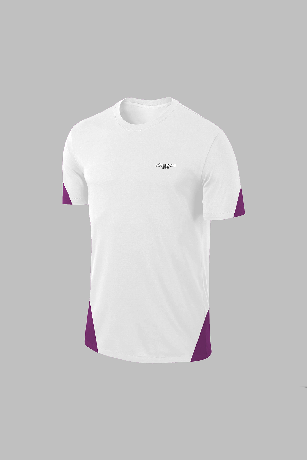 Oversize Erkek Beyaz Dri-Fit Kumaş Yürüyüş ve Koşu için Konforlu Kısa Kol T-shirt (4XL- 10XL)