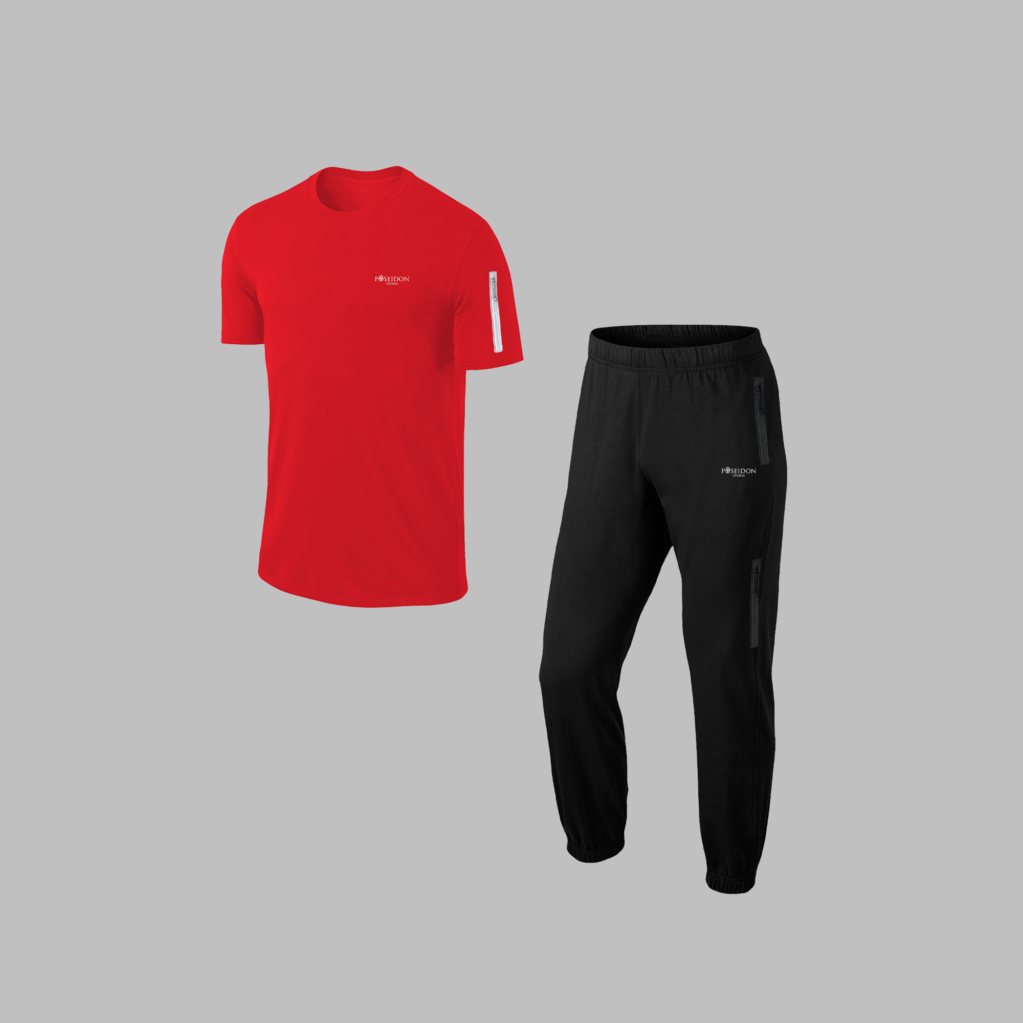 Yeni Seri Erkek Kırmızı Supra Penye Kumaş Kişiye Özel Şık Tasarım Eşofman Takımı (S-3XL)
