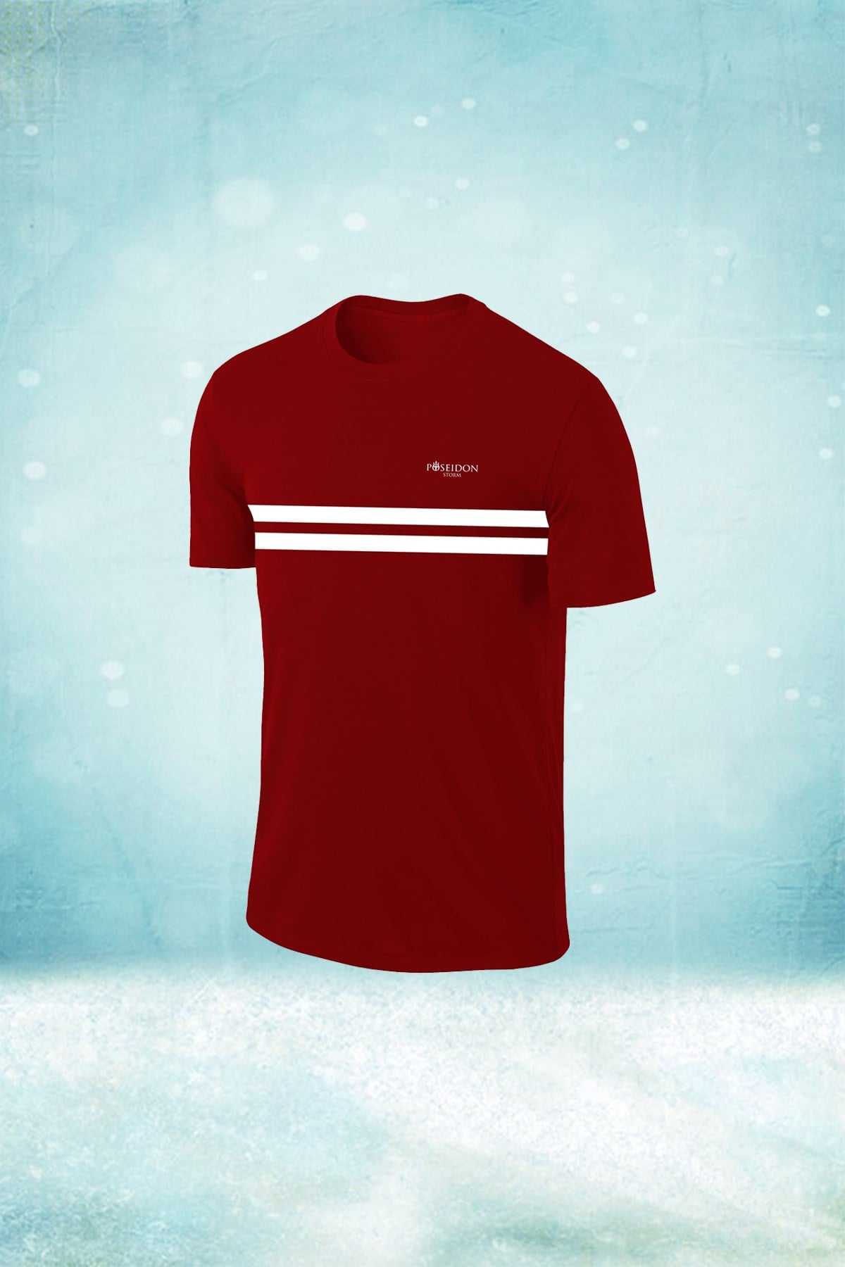 Battal Beden Erkek Bordo Dri-Fit Kumaş Yürüyüş ve Koşu için Konforlu  Sıfır Yaka T-shirt (4XL- 10XL)