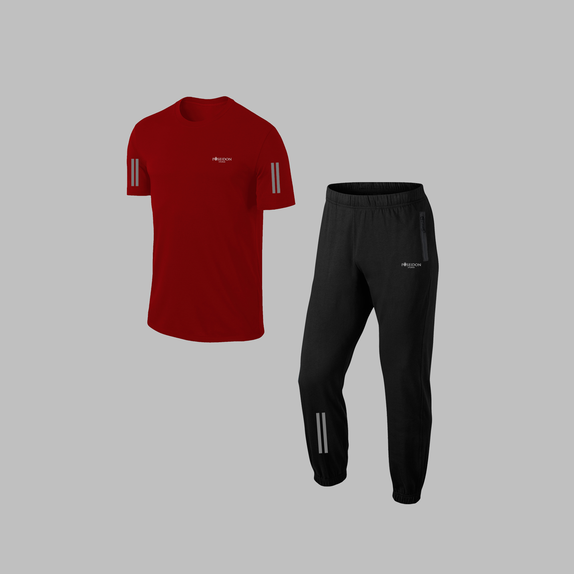 Büyük Beden Erkek Bordo  Supra Penye Kumaş Fermuarlı Kapüşonlu Koşu ve Yürüyüş Seti   (4XL- 10XL)