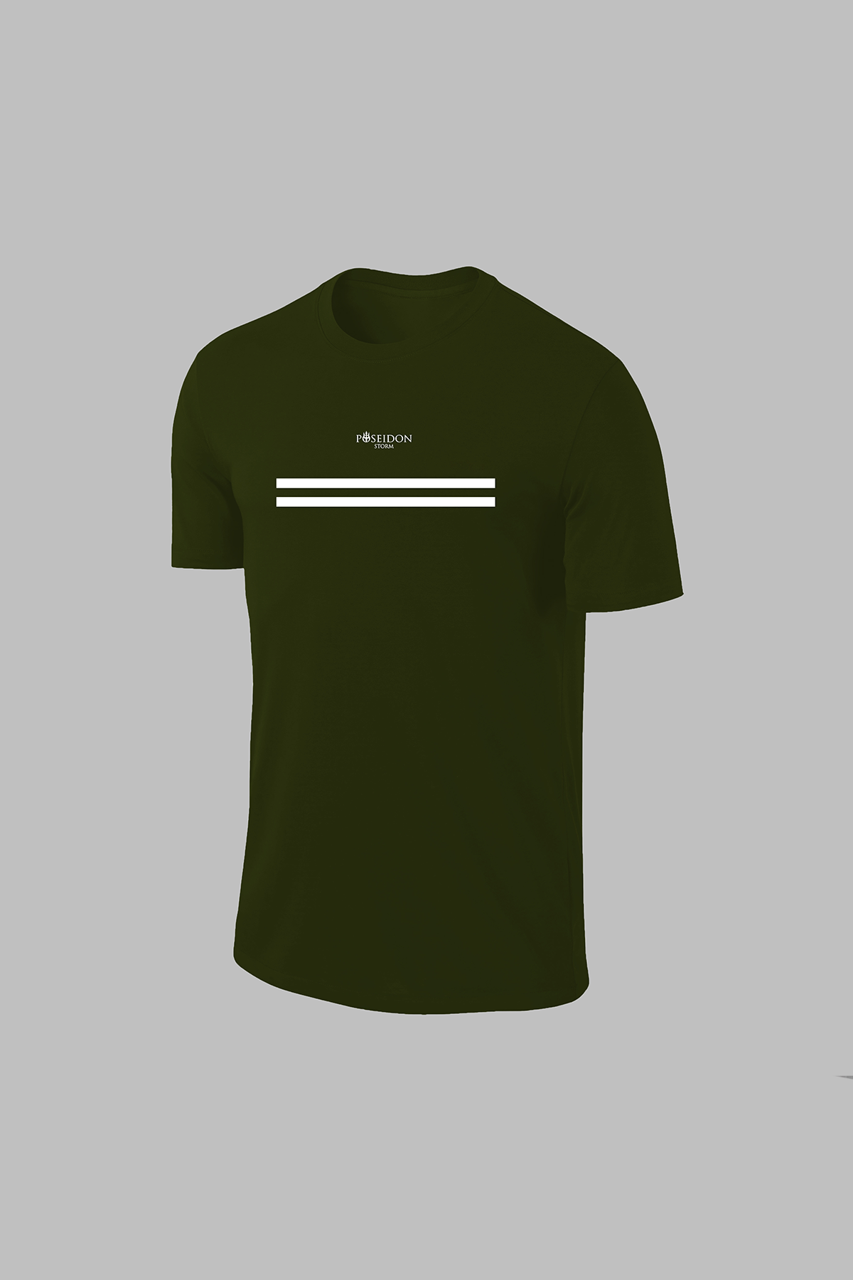 Büyük Beden Erkek Haki  Dri-Fit Kumaş Spor için Konforlu  Kısa Kol T-shirt   (4XL- 10XL)