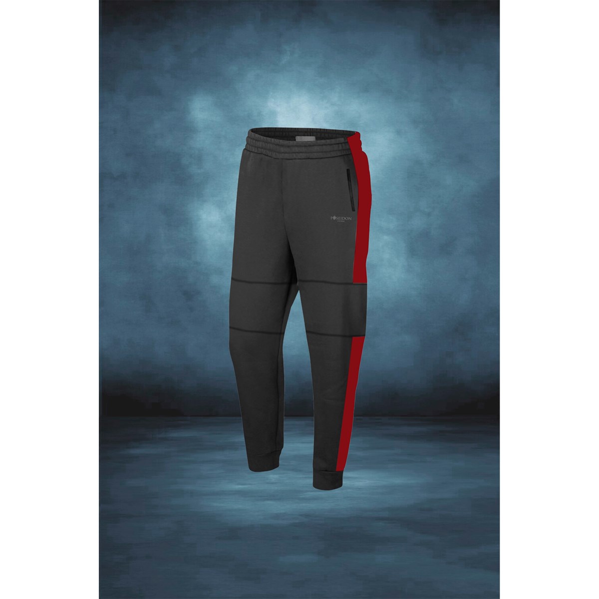 Erkek Antrasit Tech-Fleece Kumaş Rahat Fit Eşofman Altı S-3XL