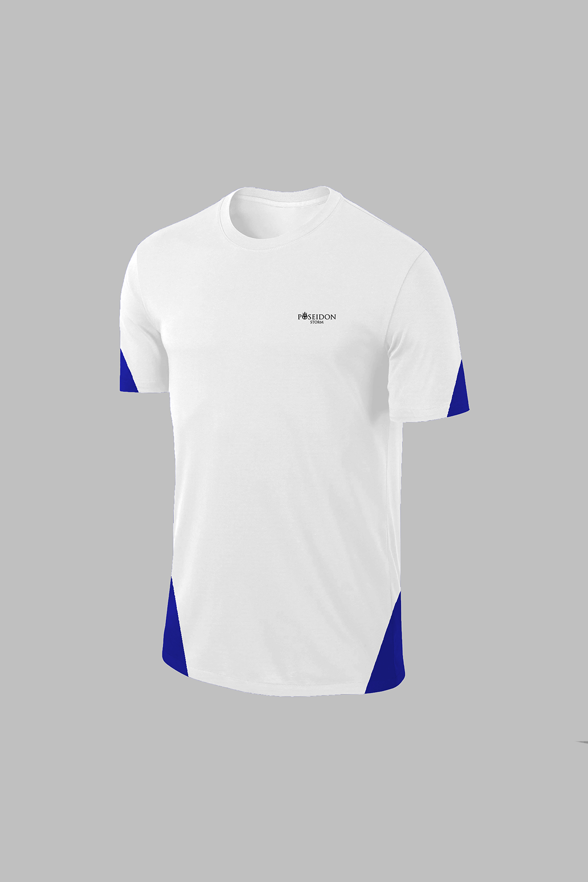 Erkek Beyaz Dri-Fit Kumaş Bisiklet Yaka Kısa Kol Günlük Rahat T-shirt  S-3XL