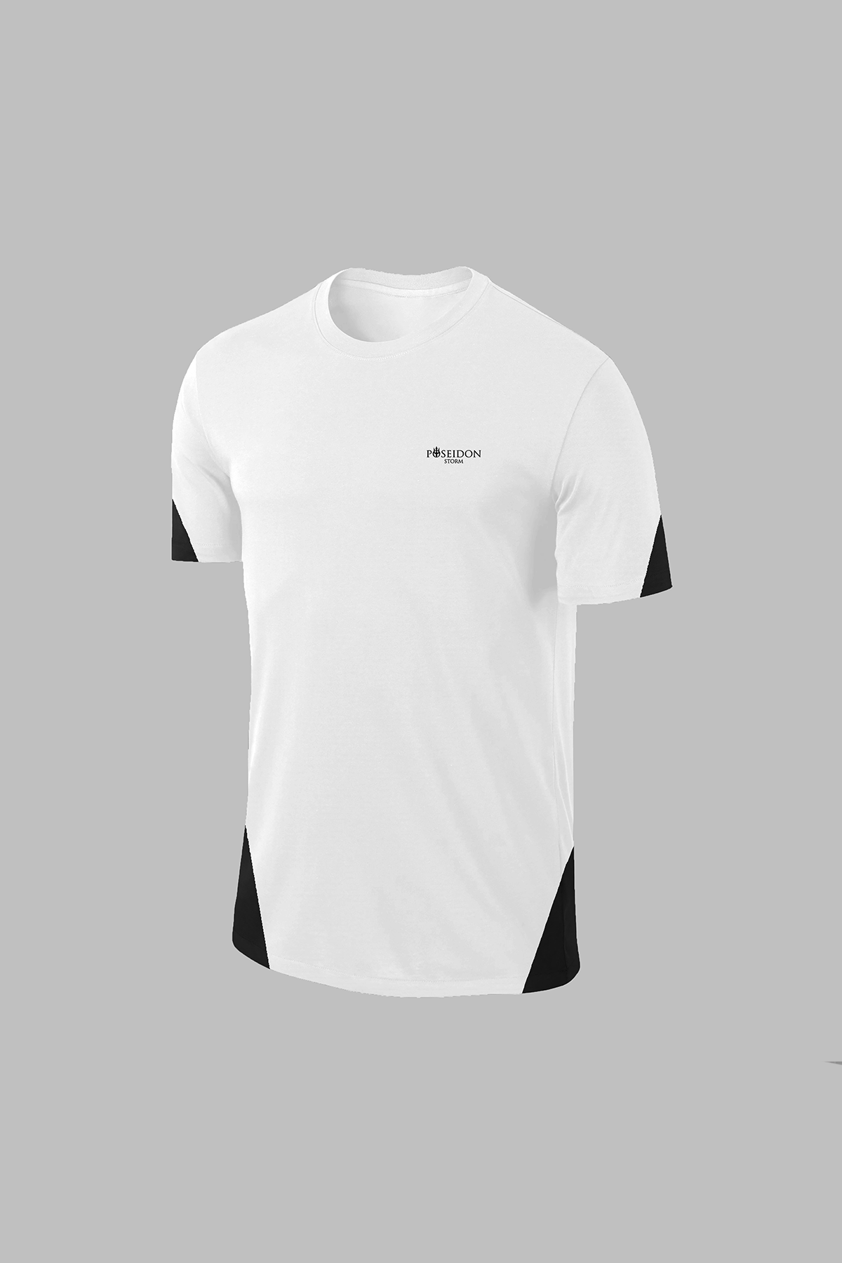 Erkek Beyaz Dri-Fit Kumaş Yuvarlak Yaka Kısa Kol T-shirt S-3XL