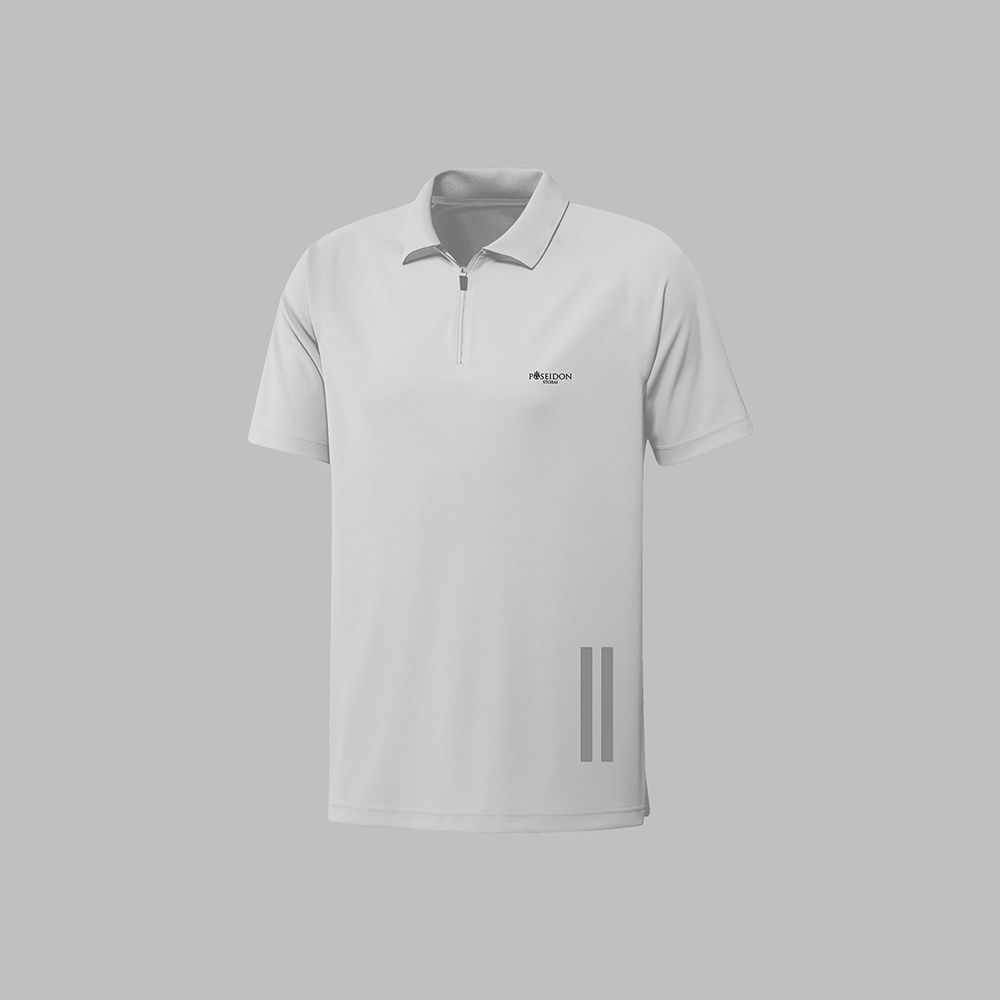 Erkek Beyaz Vision Pro Kumaş Baskısız Kısa Kol T-shirt S-3XL