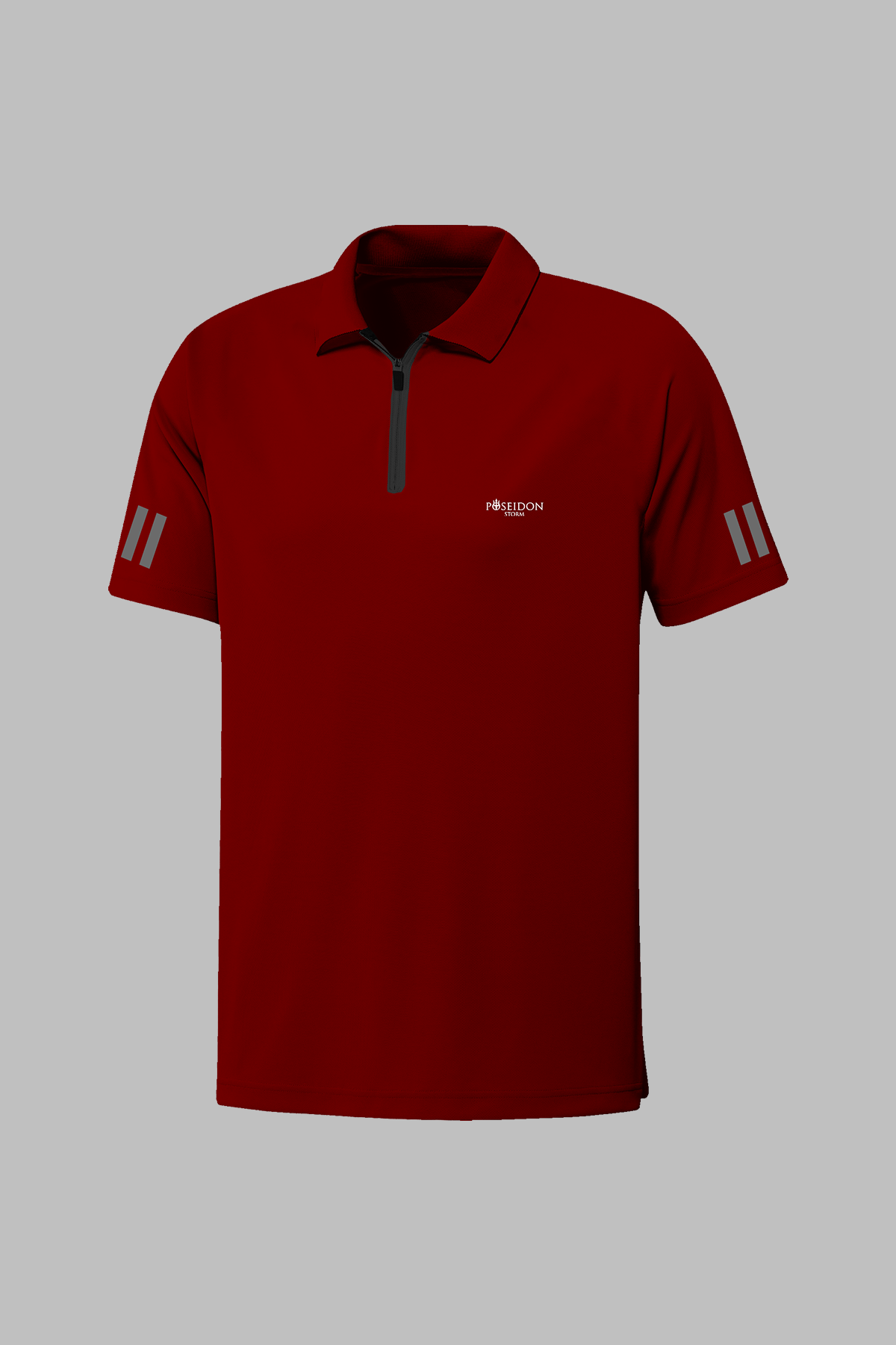 Erkek Bordo Vision Pro Kumaş Şık Rahat Konforlu Tshirt S-3XL