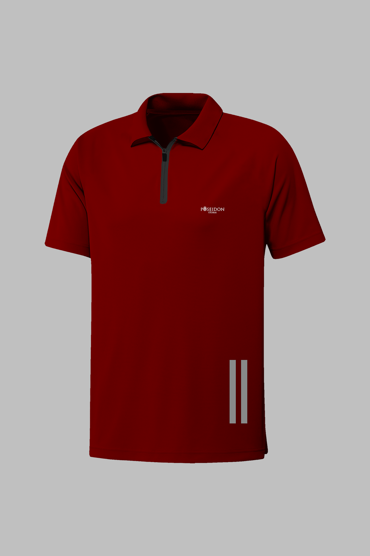 Erkek Bordo Vision Pro Kumaş Şık Rahat Konforlu Tshirt S-3XL