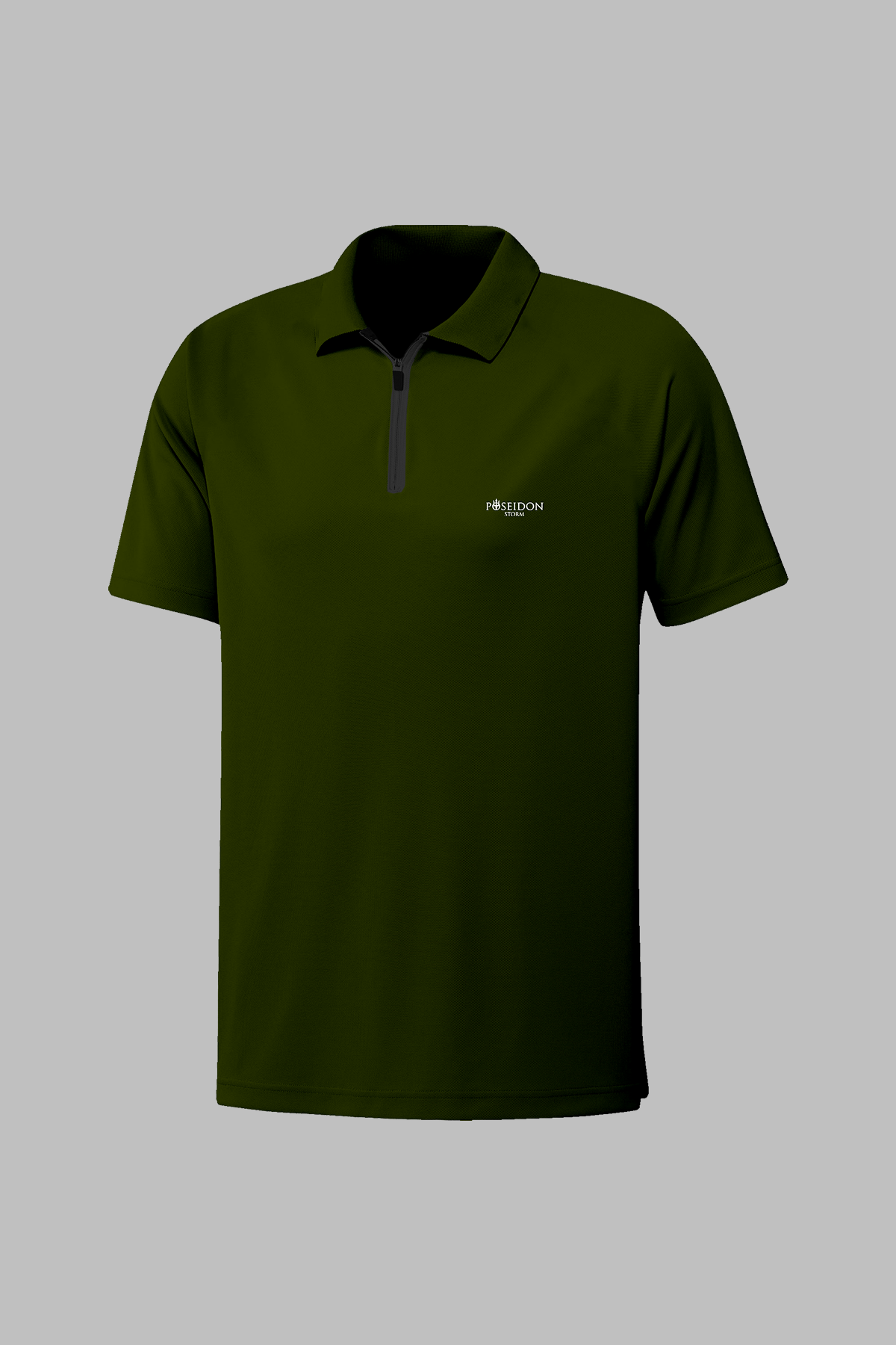 Erkek Haki Vision Pro Kumaş Yürüyüş ve Günlük Konforlu T-shirt S-3XL