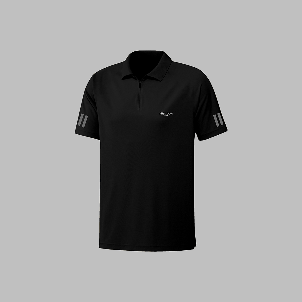 Erkek Siyah Vision Pro Kuma Kısa Kol Günlük Rahat Tişört S-3XL