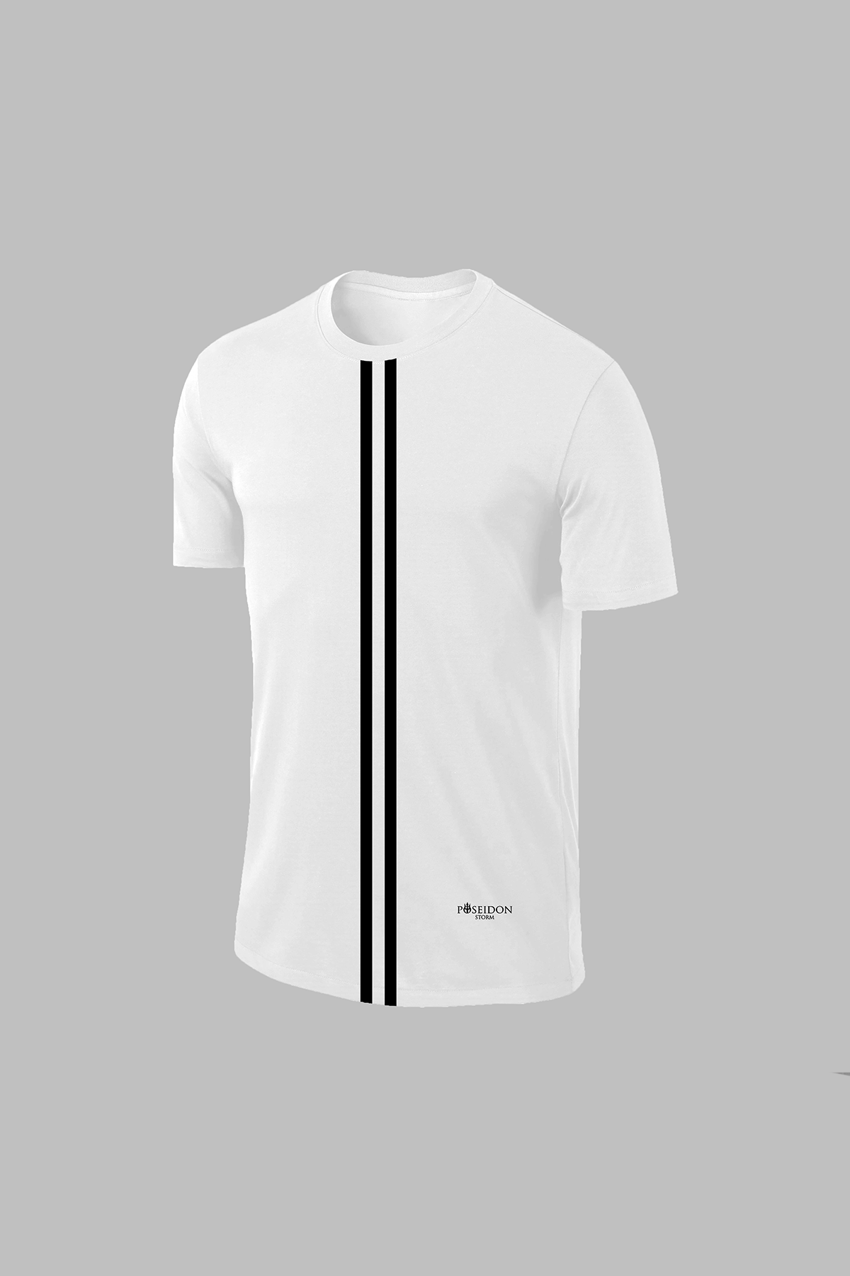 Oversize Erkek Beyaz Dri-Fit Kumaş  Baskısız Yürüyüş ve Koşu için Konforlu T-shirt (4XL- 10XL)