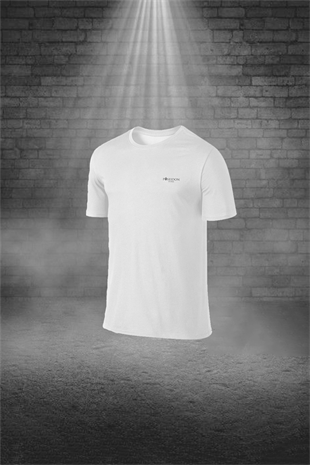 Erkek Beyaz Günlük Sporcu Tişört ve Şort Takımı S-3XL - M1
