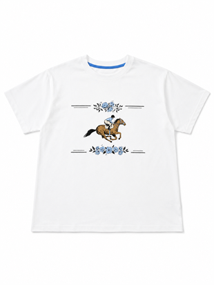 Nişantaşı Butik HORSE TSHİRT BASKILI TSHİRT