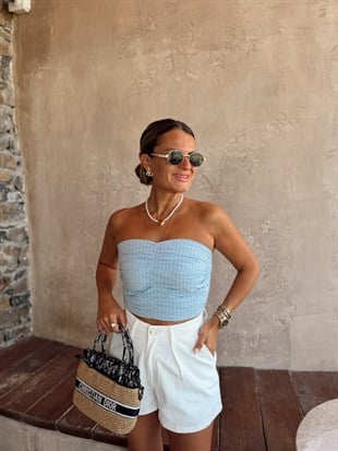 Nişantaşı Butik KARELİ BLUZ