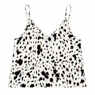 Nişantaşı Butik LEOPAR DESEN SATEN BLUZ