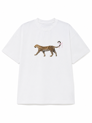 Nişantaşı Butik LEOPAR DESEN TSHİRT