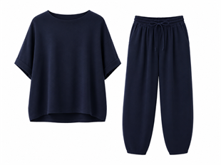 Nişantaşı Butik TENSEL PANTOLON&BLUZ TAKIM LACİVERT