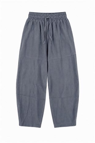 YIKAMALI TENSEL BALON JOGGER PANTOLON ANTRASİT