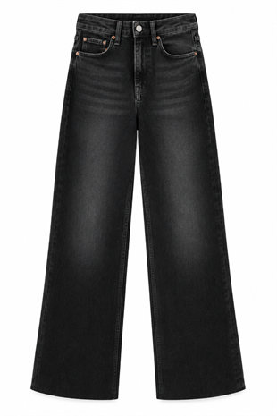 Nişantaşı Butik YÜKSEK BEL LİKRALI PUSH UP SİYAH JEAN