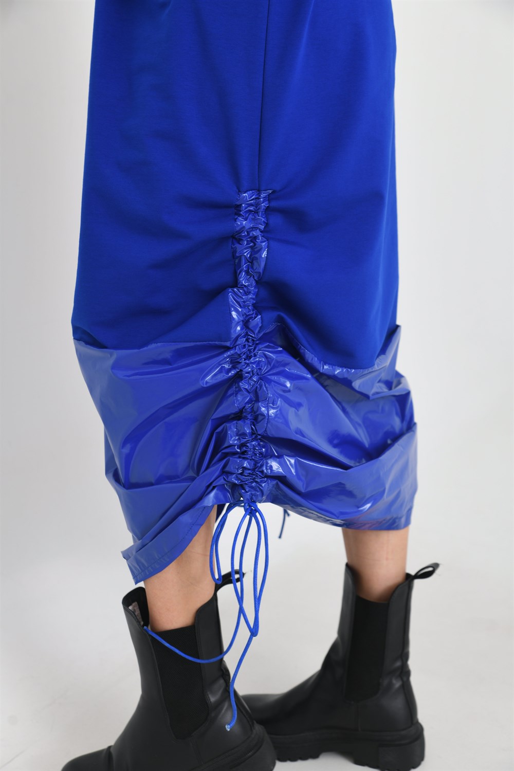 FTZ Women Kadın İki İp Elbise  Saks Mavi 30254