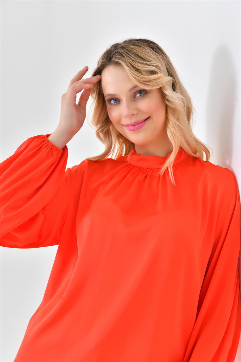 FTZ Women Kadın Tunik  Mercan 30523