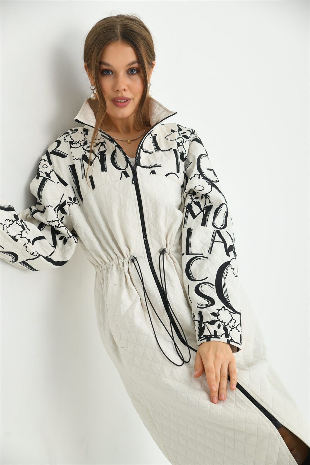 FTZ Women Kadın Capitone Cap  Beige 30250