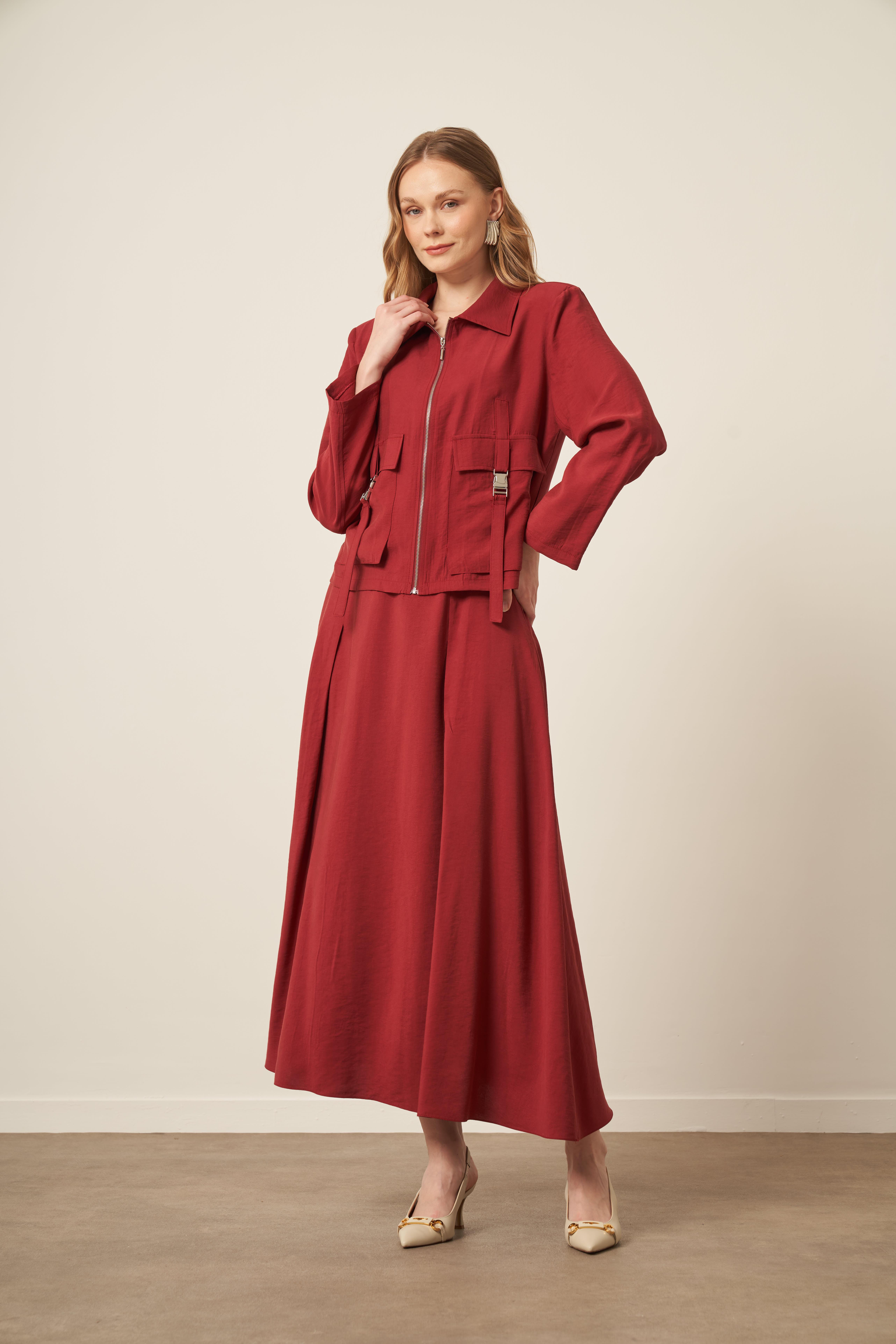 FTZ Women Kadın Kupra Takım  Bordo 31153