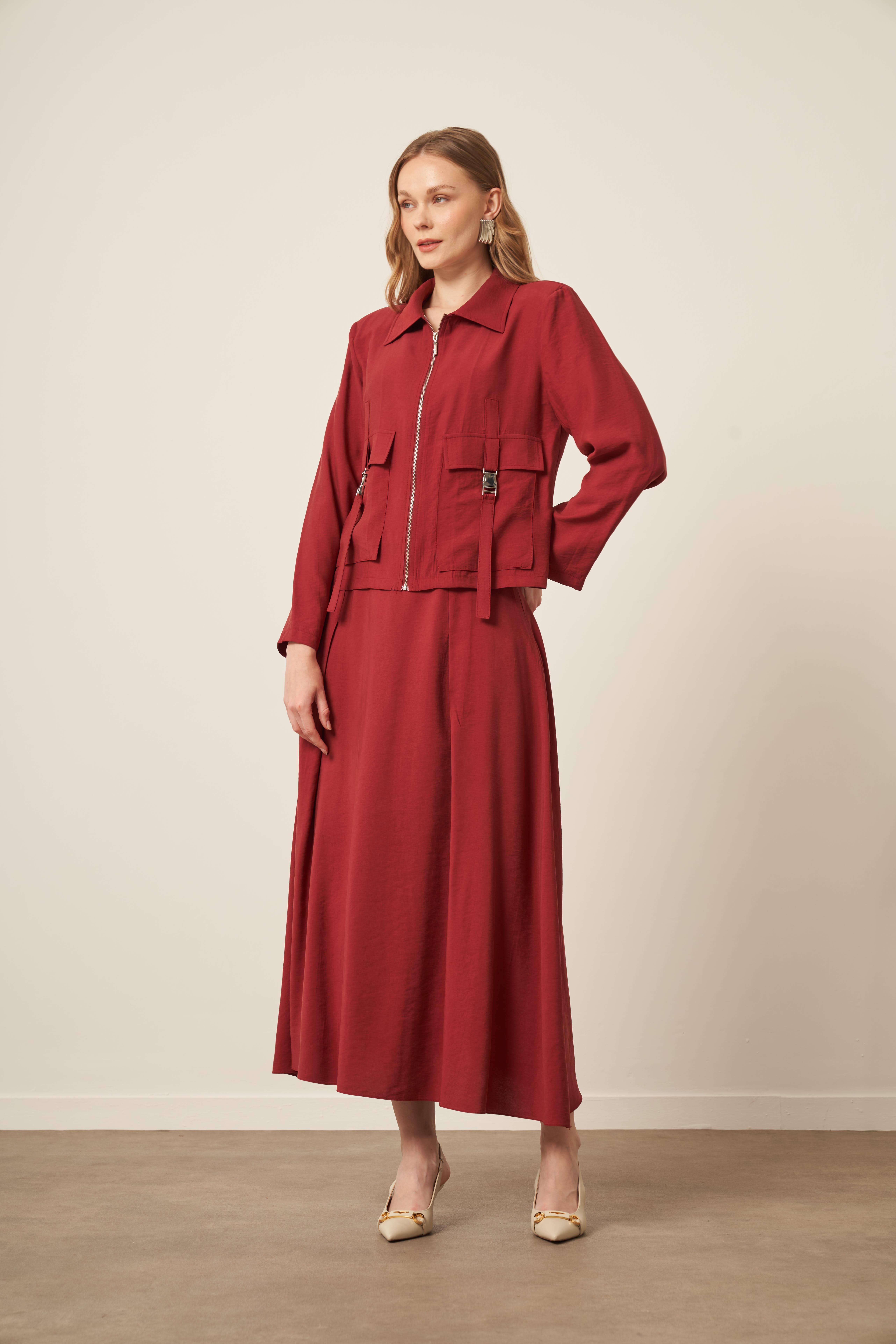 FTZ Women Kadın Kupra Takım  Bordo 31153