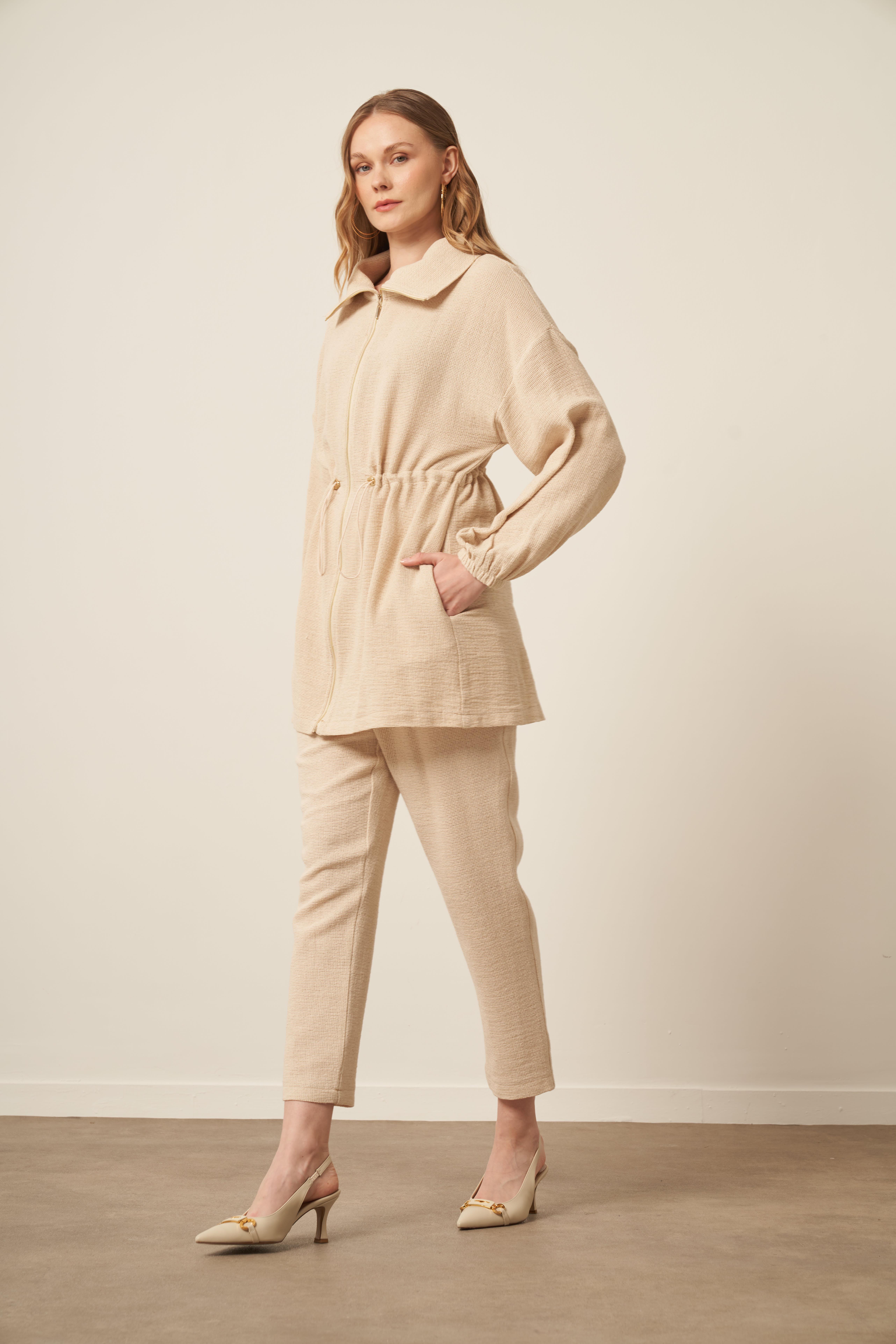 FTZ Women Kadın Naturel Takım  Naturel 31164