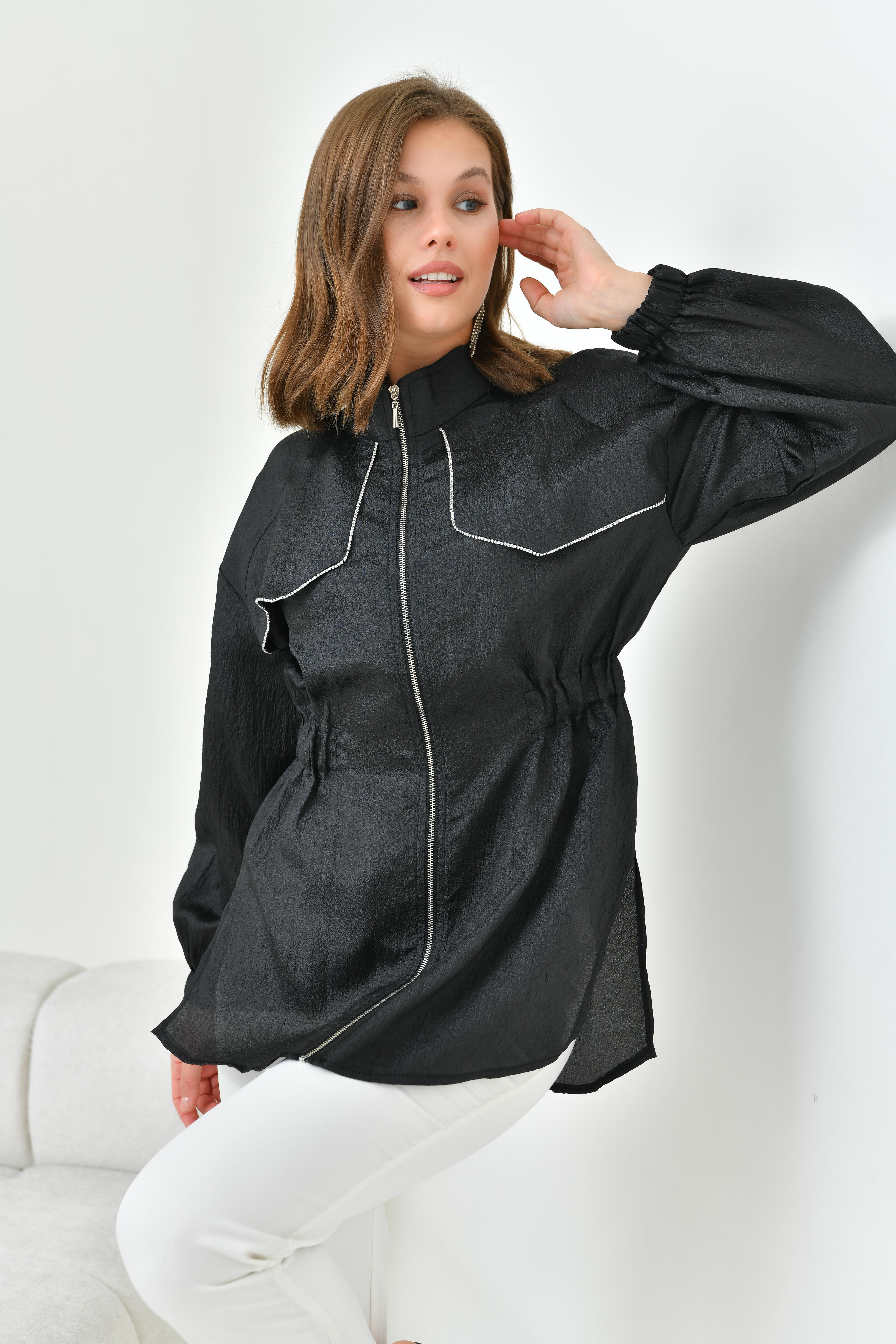 FTZ Women Kadın Organze Cap  Siyah 30854