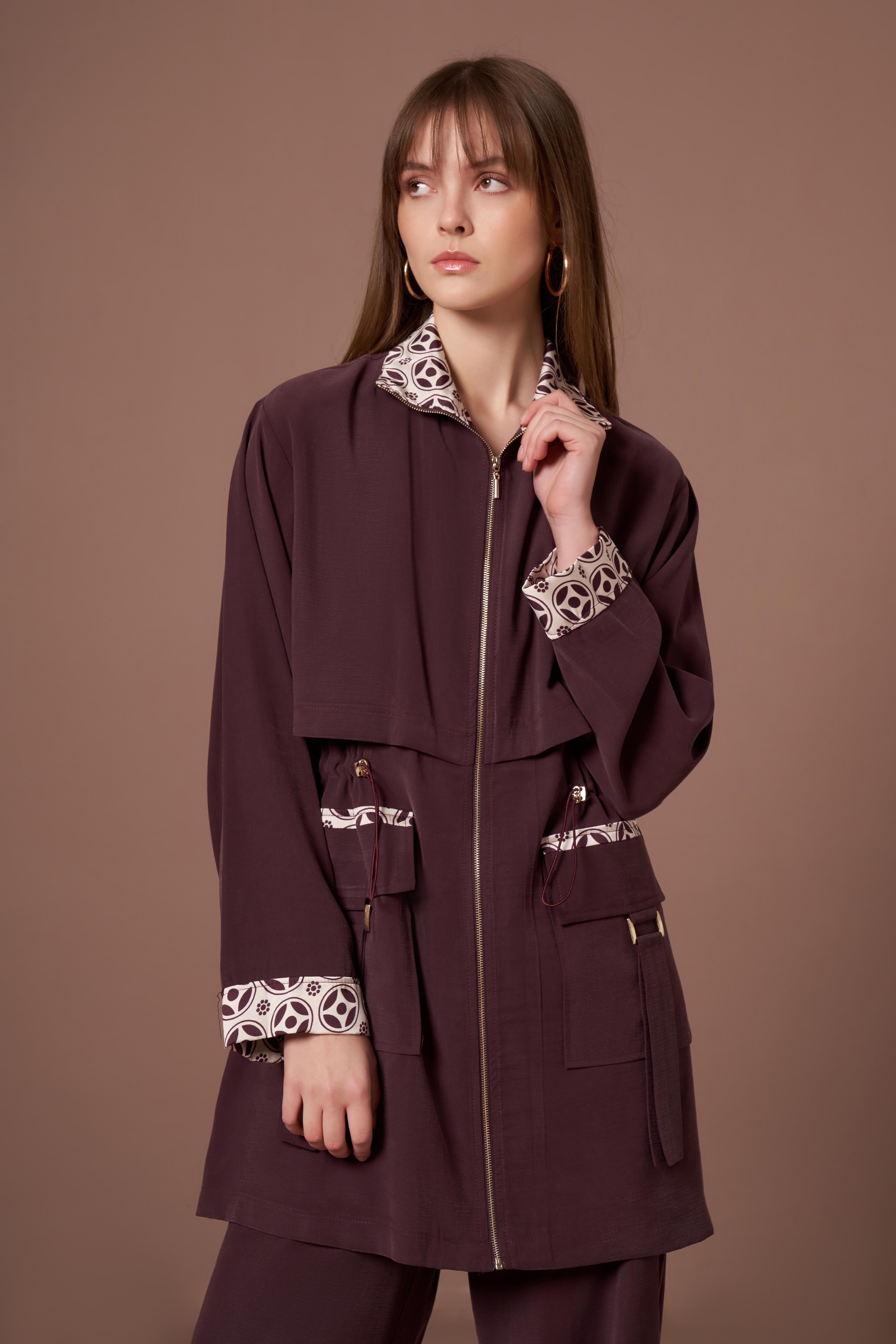 FTZ Women Kadın Benetti Takım  Mürdüm 31301