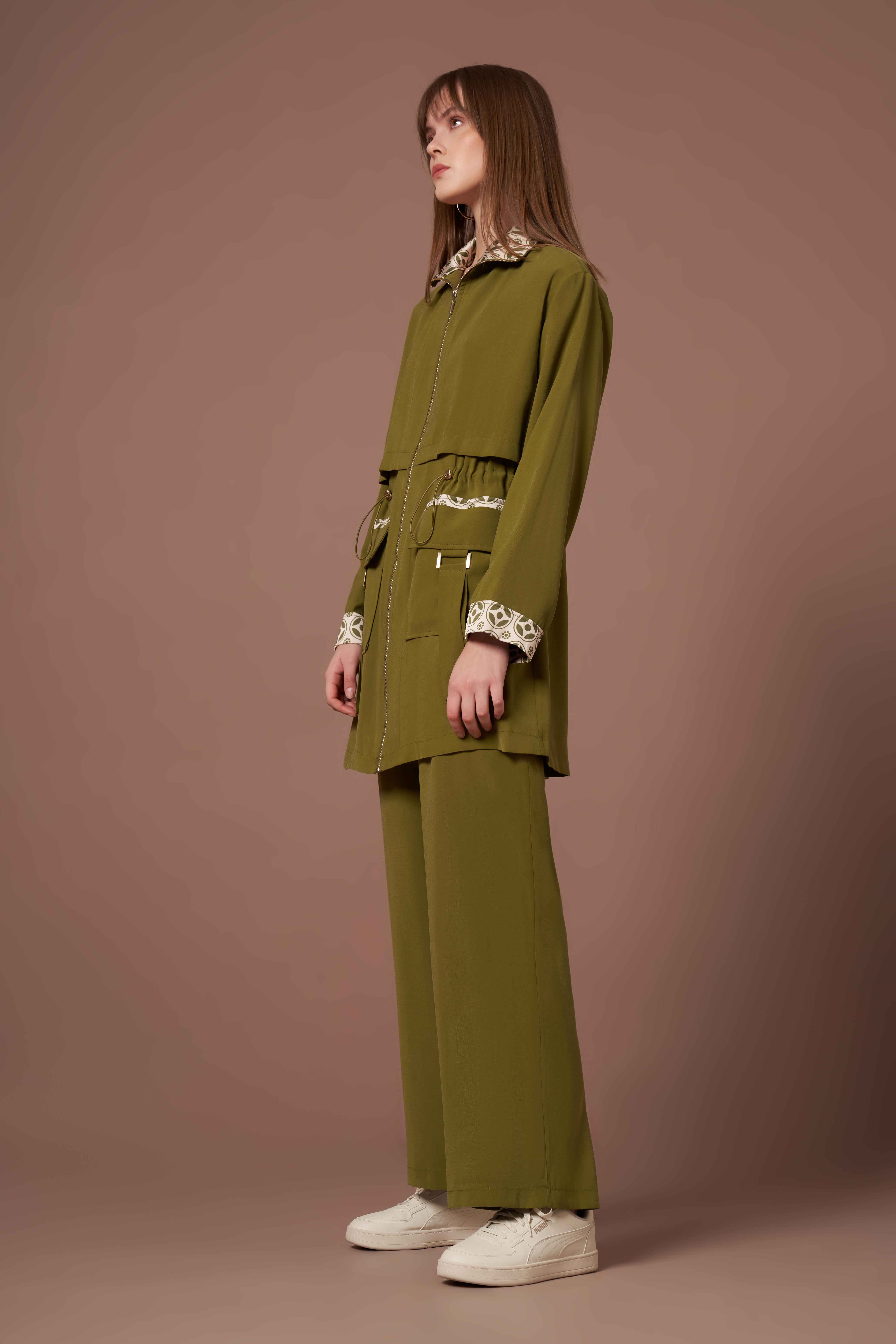FTZ Women Kadın Benetti Takım  Olive 31301