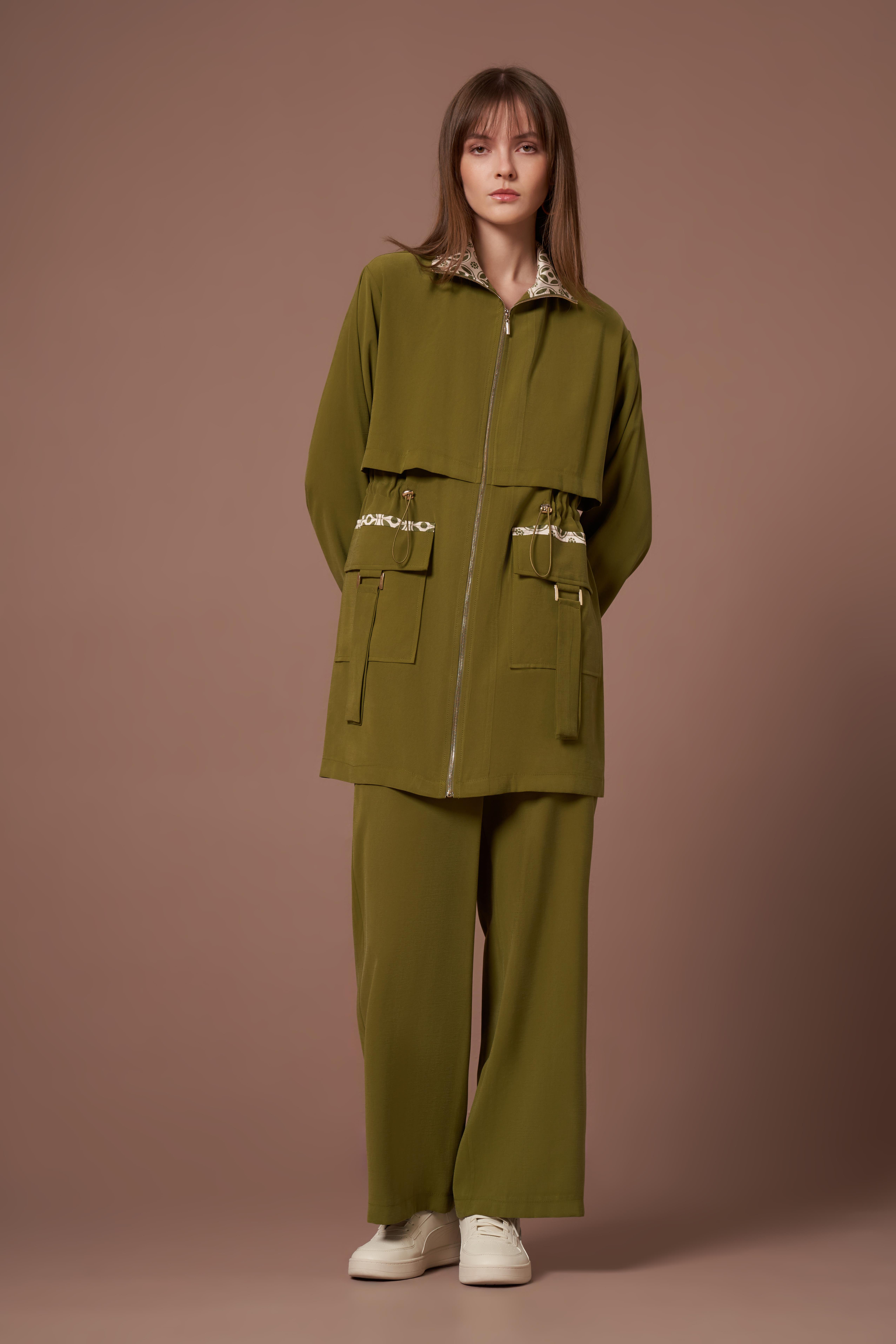 FTZ Women Kadın Benetti Takım  Olive 31301