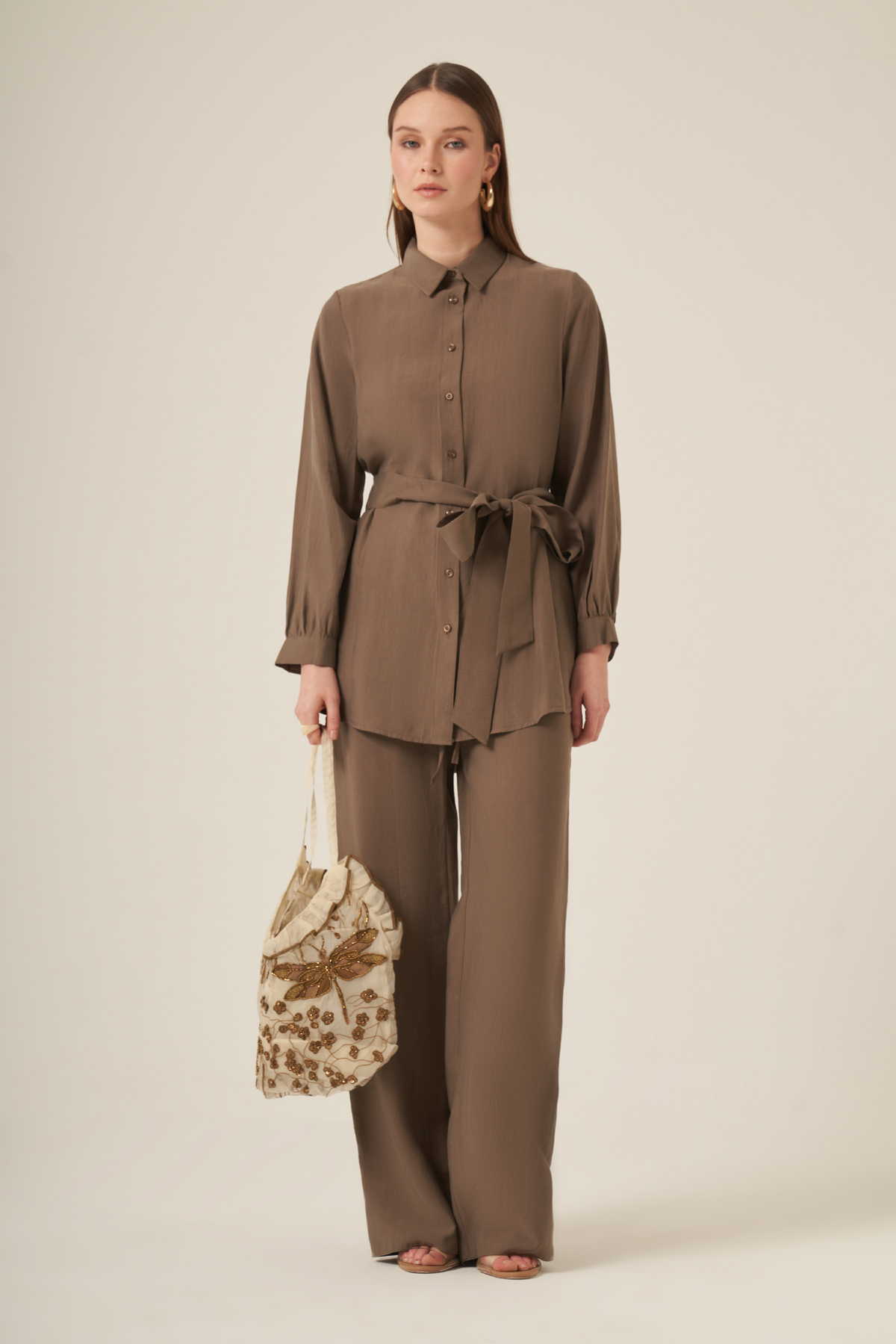 FTZ Women Kadın Canapos Takım  Nut 31318