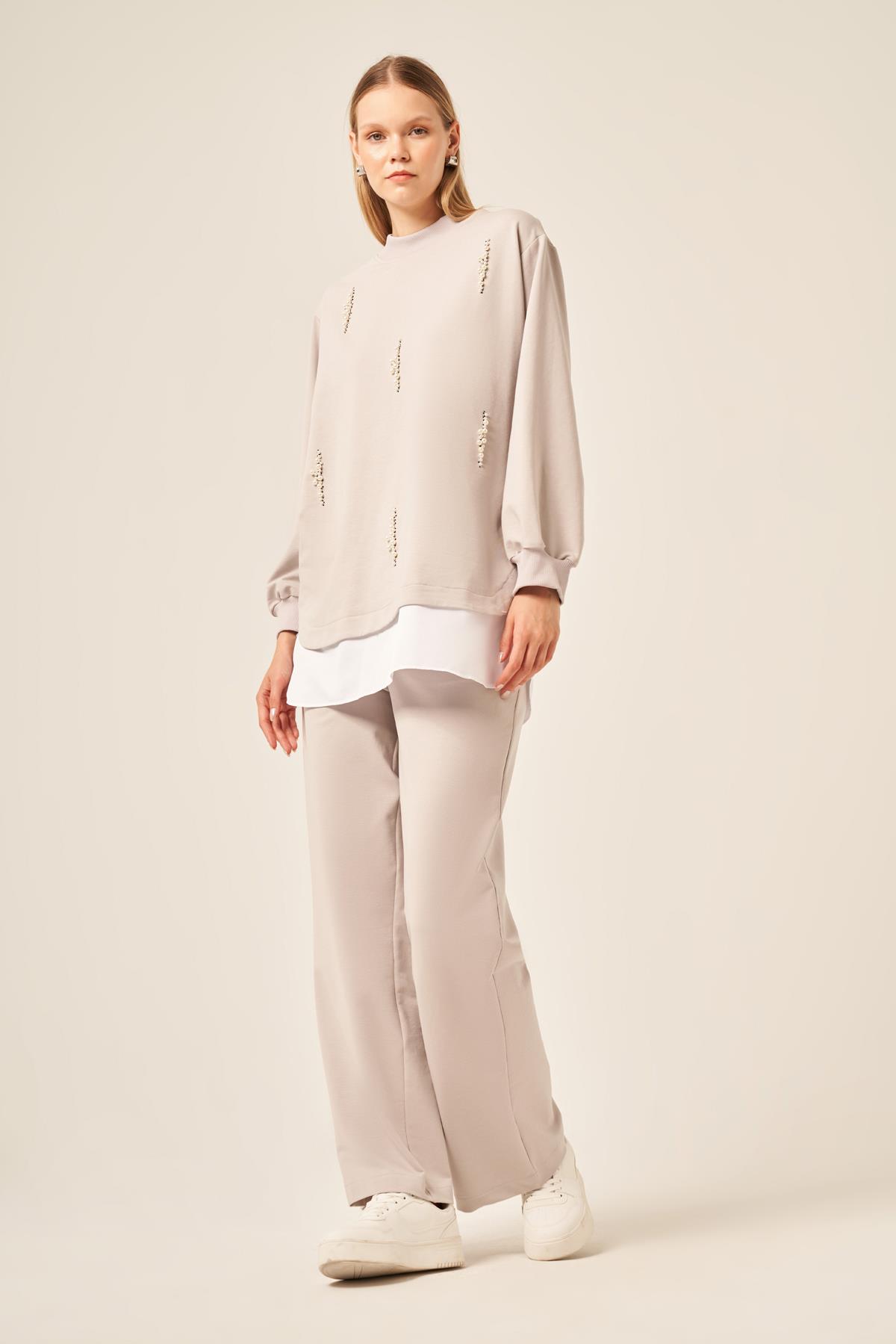 FTZ Women KADIN İKİ İP TAKIM  Gri 31203