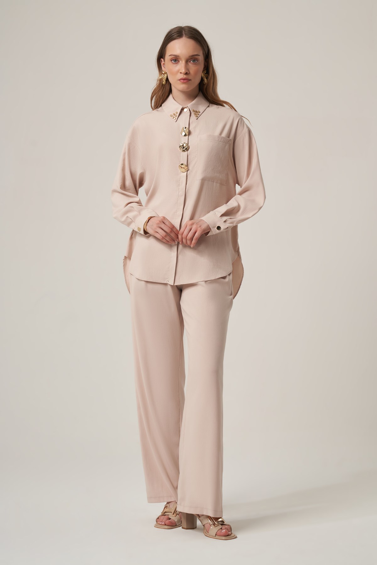 FTZ Women Kadın Kapella Takım  Beige 31424