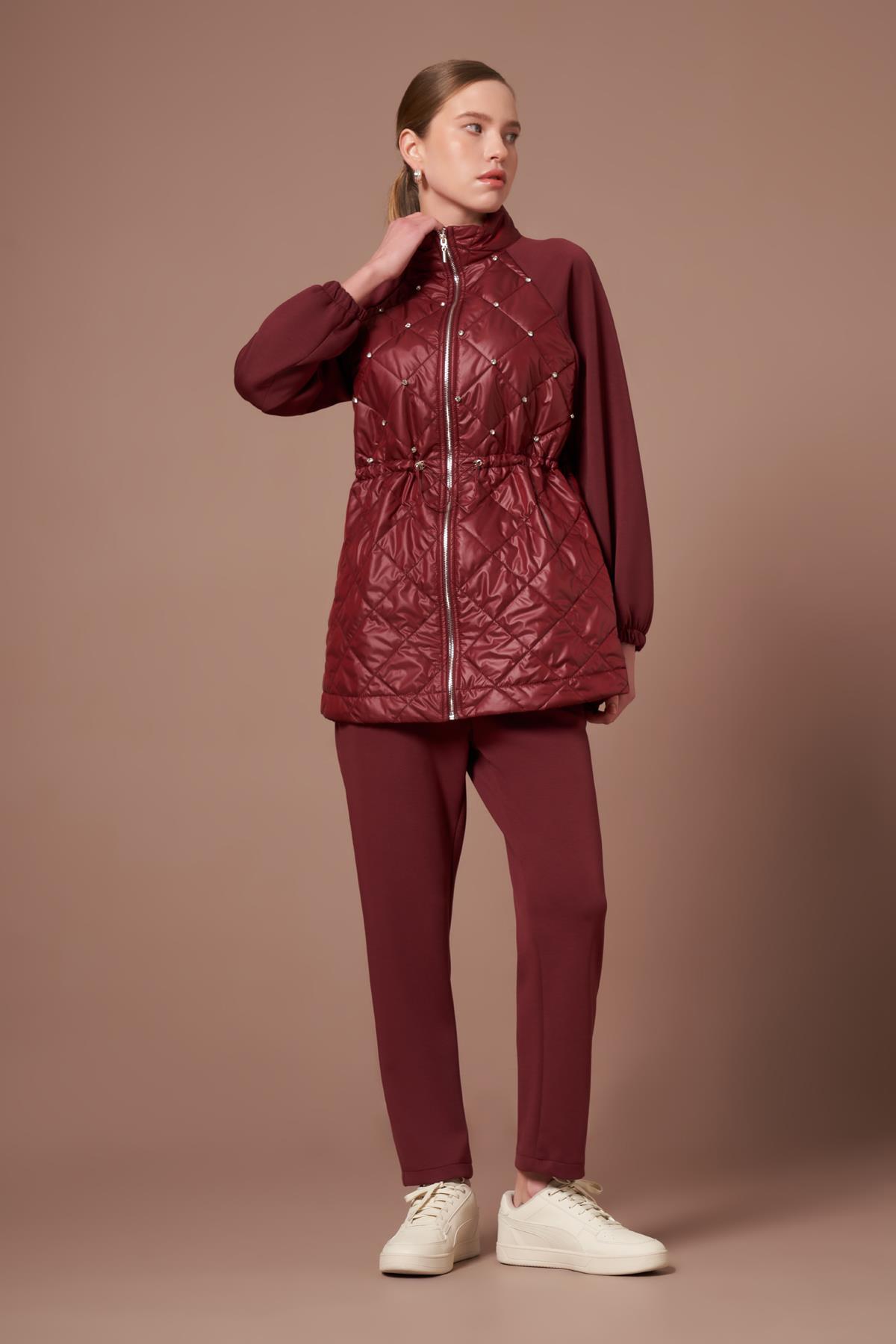 FTZ Women Kadın Kapitoneli Takım  Bordo 30980