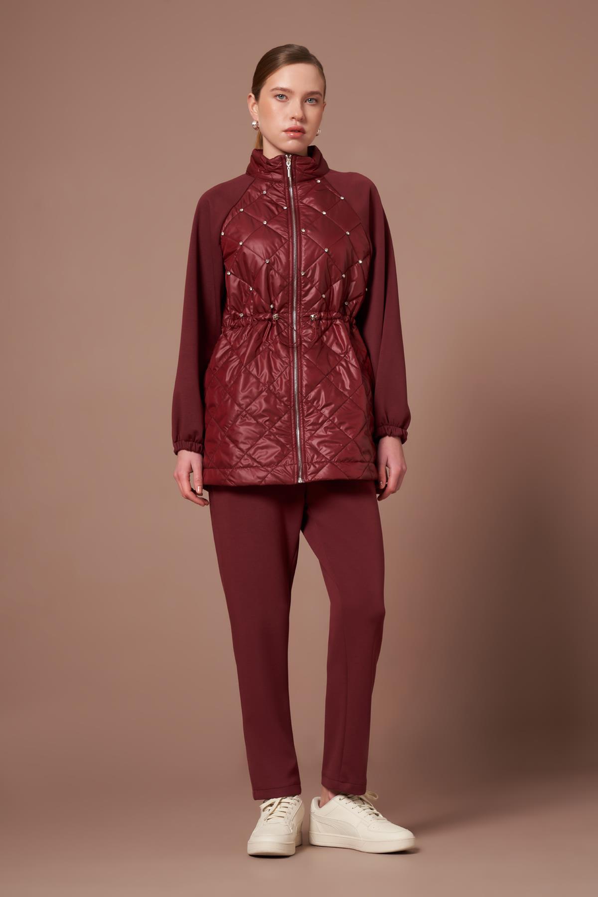 FTZ Women Kadın Kapitoneli Takım  Bordo 30980