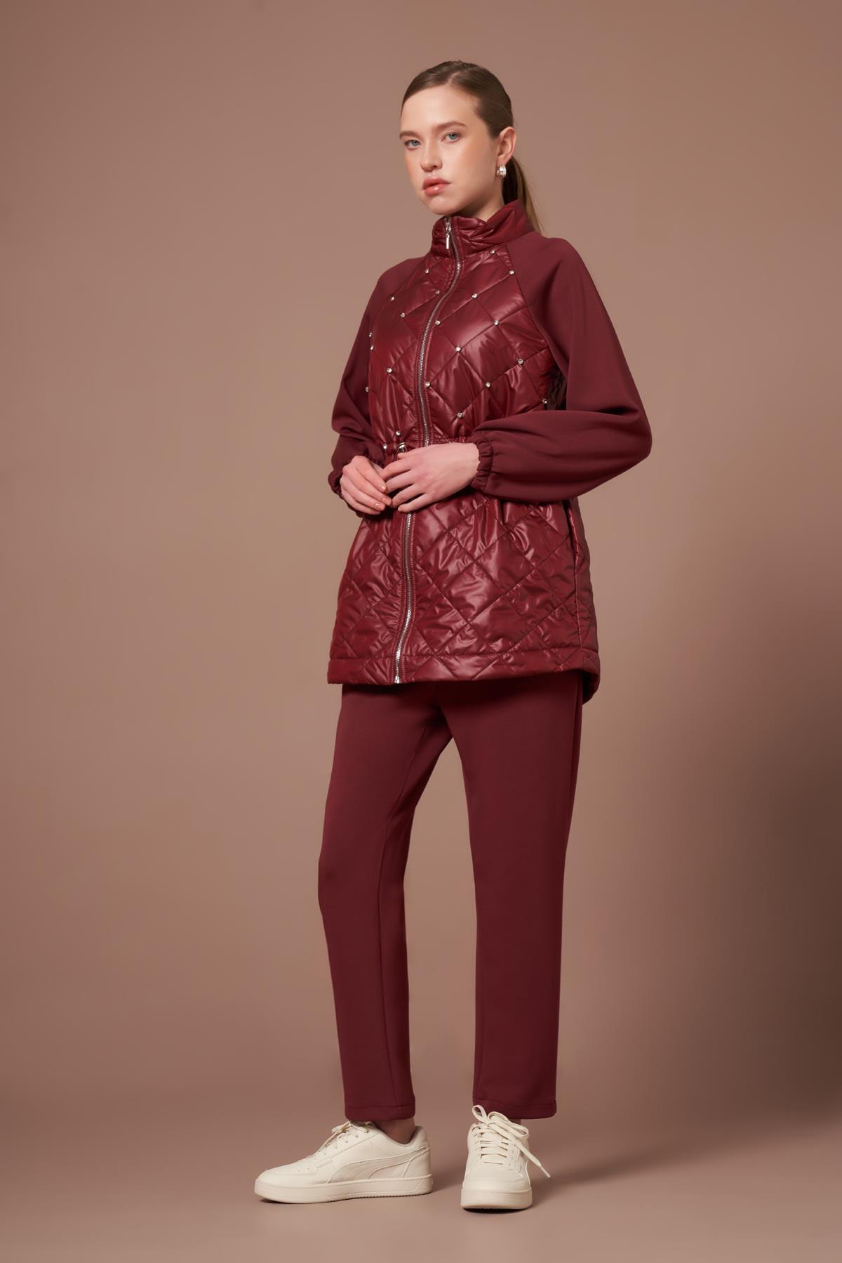 FTZ Women Kadın Kapitoneli Takım  Bordo 30980