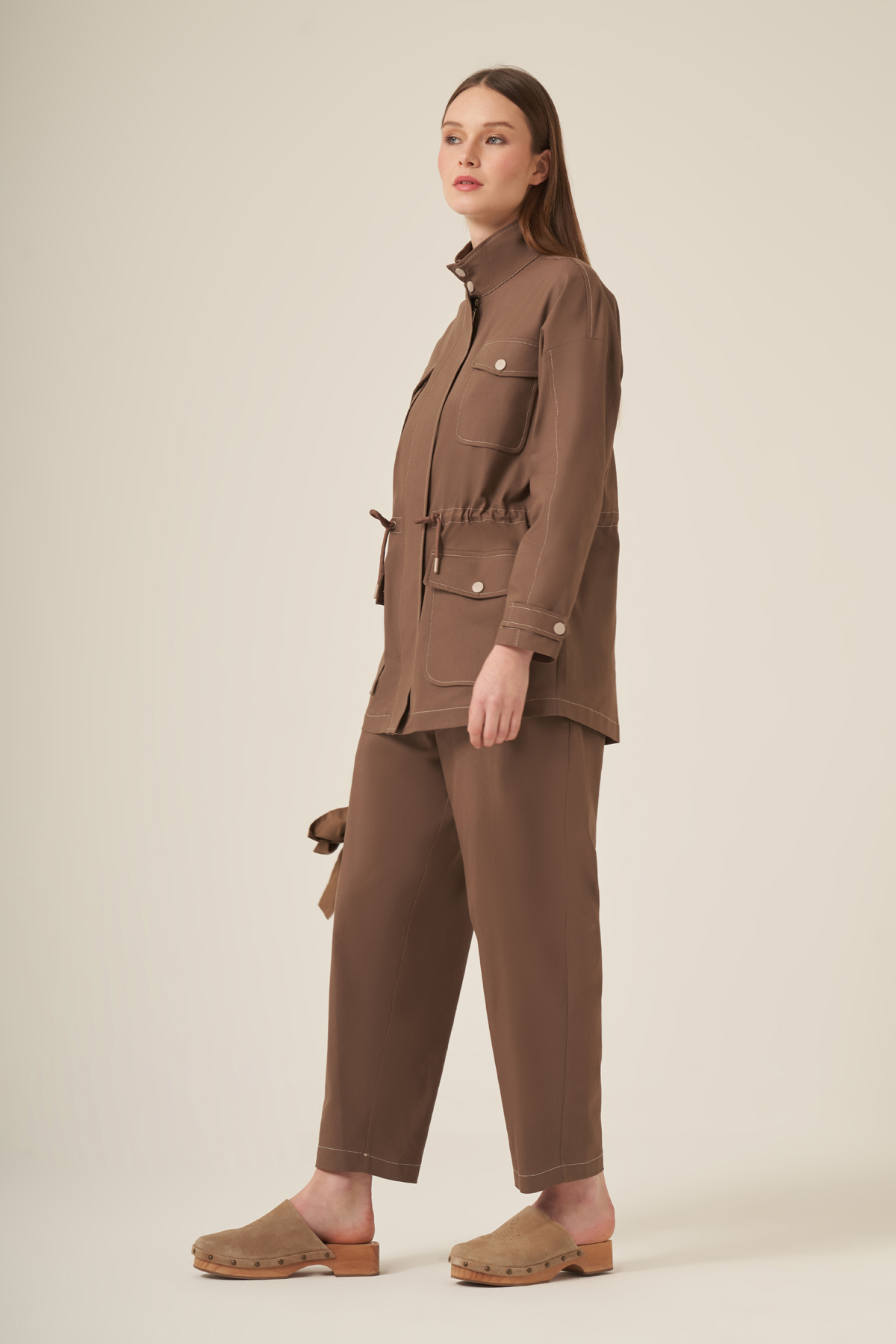 FTZ Women Kadın Marsel Takım  Kahve 31319