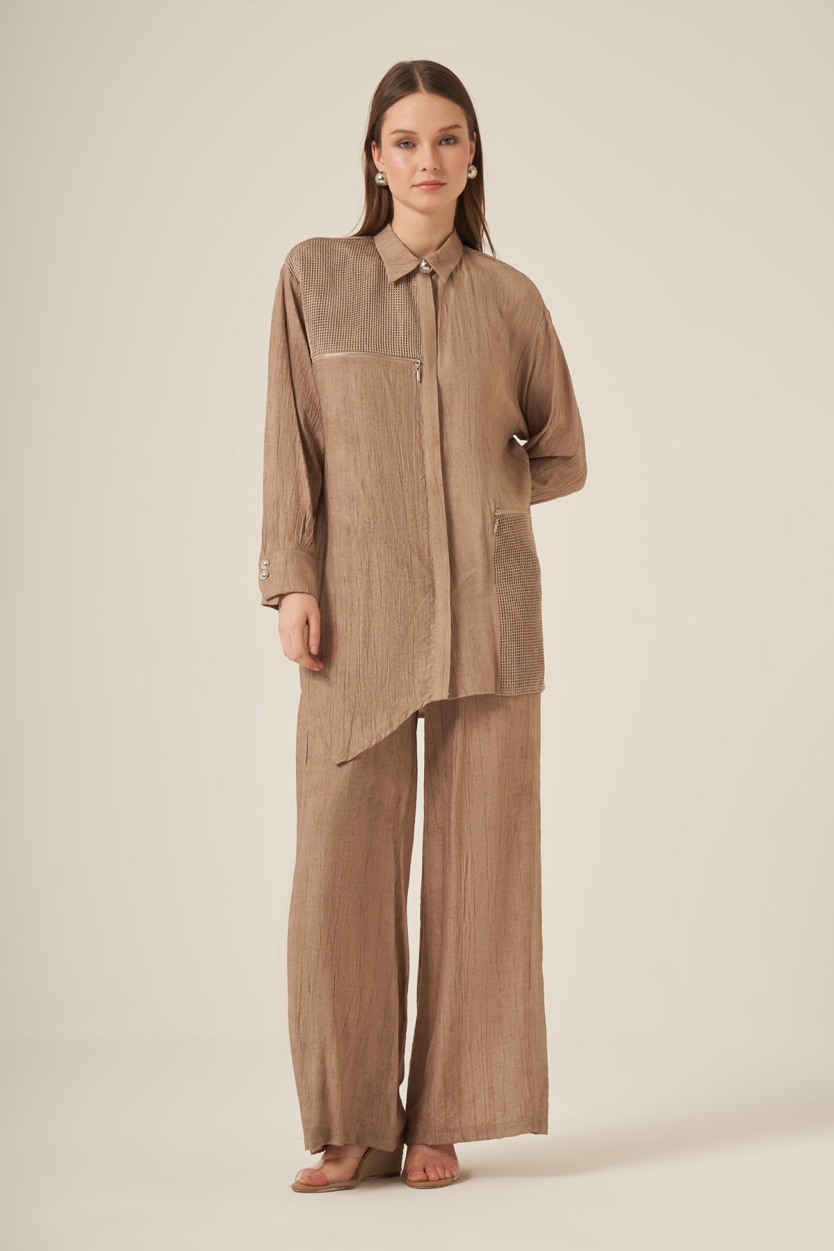 FTZ Women Kadın Alice Takım  Kahve 31149