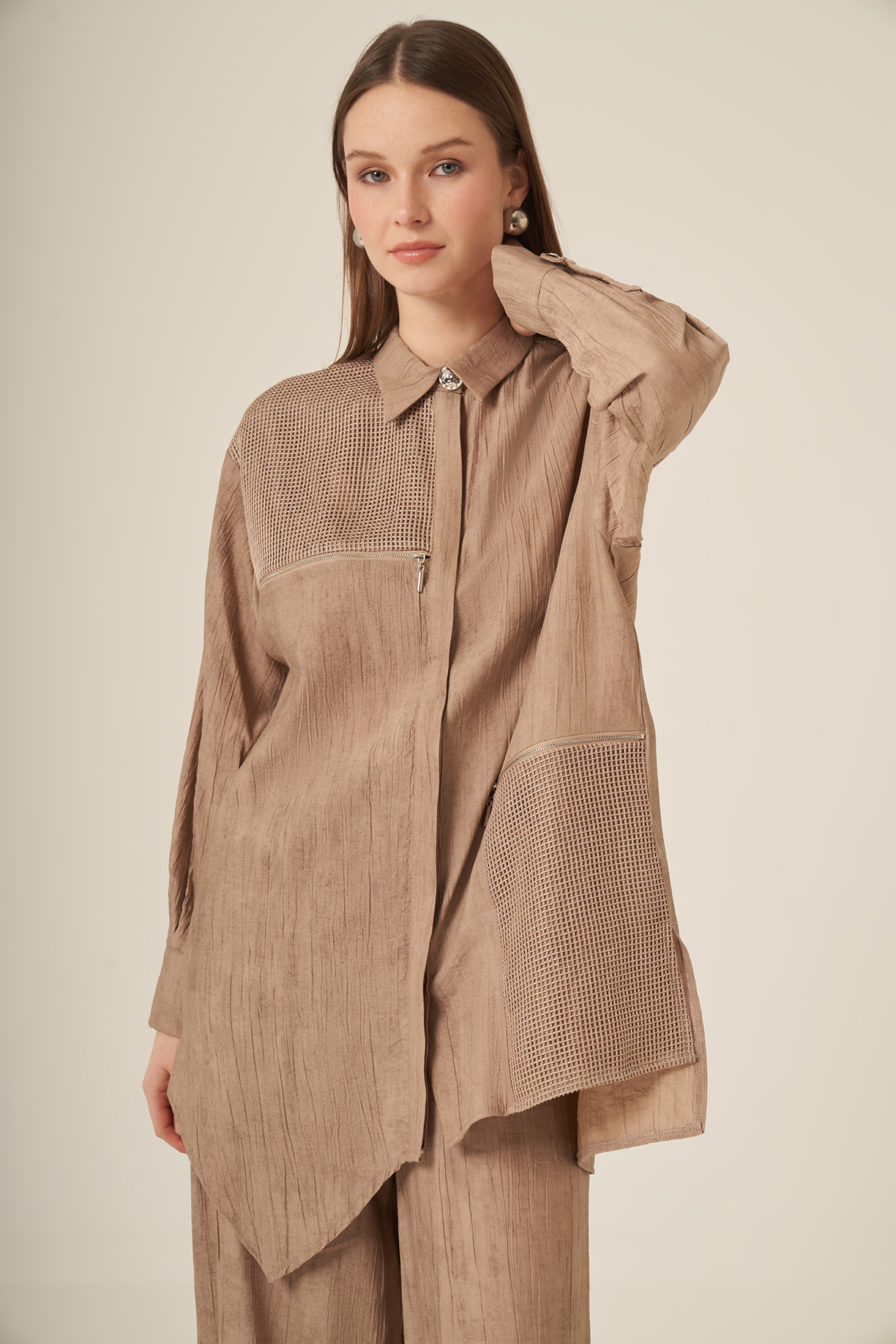 FTZ Women Kadın Alice Takım  Kahve 31149