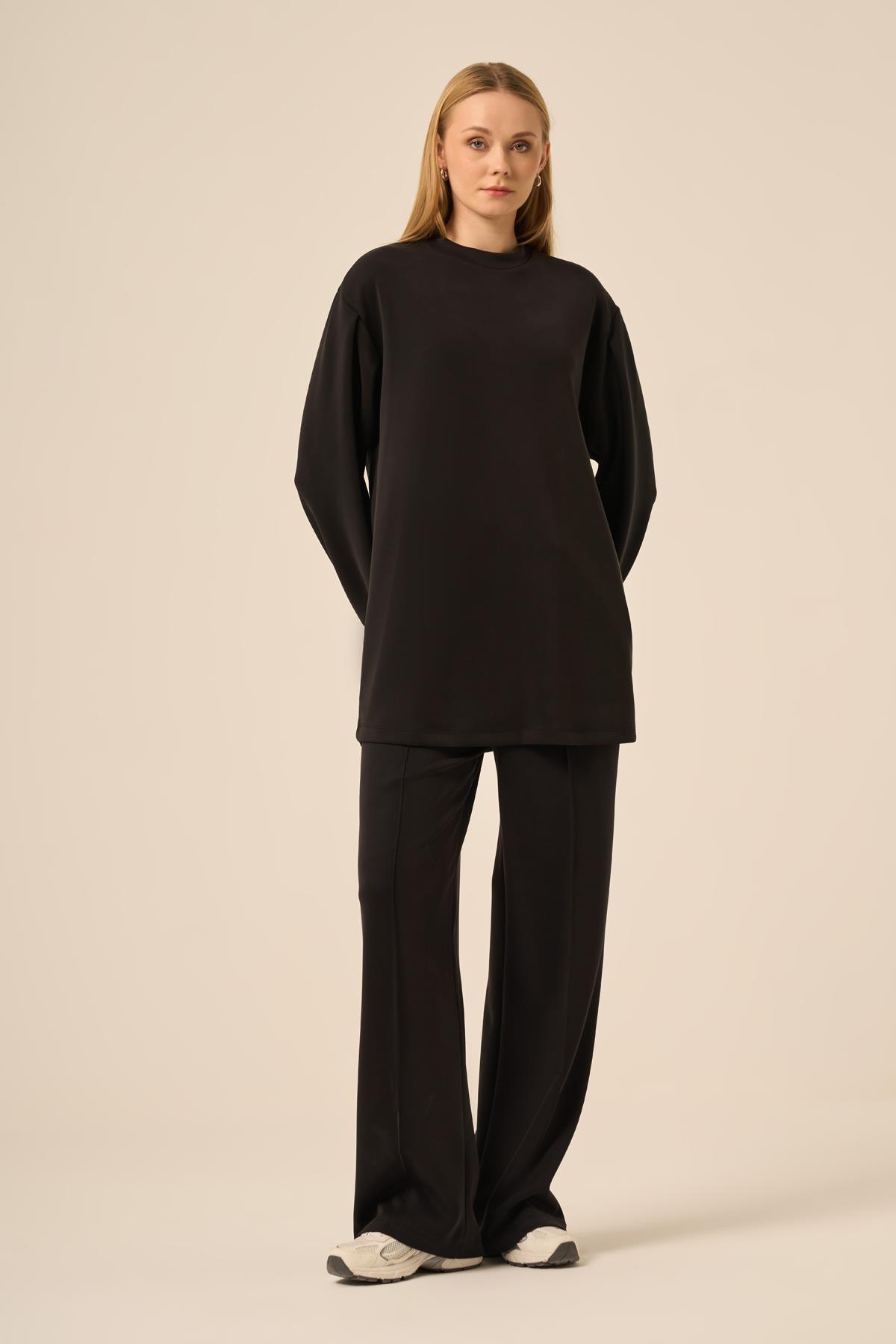 FTZ Women Kadın Modal Takım  Siyah 31284