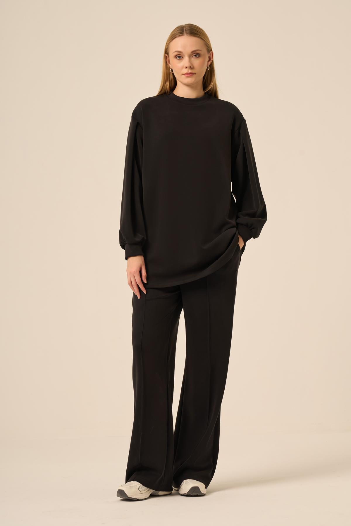 FTZ Women Kadın Modal Takım  Siyah 31284