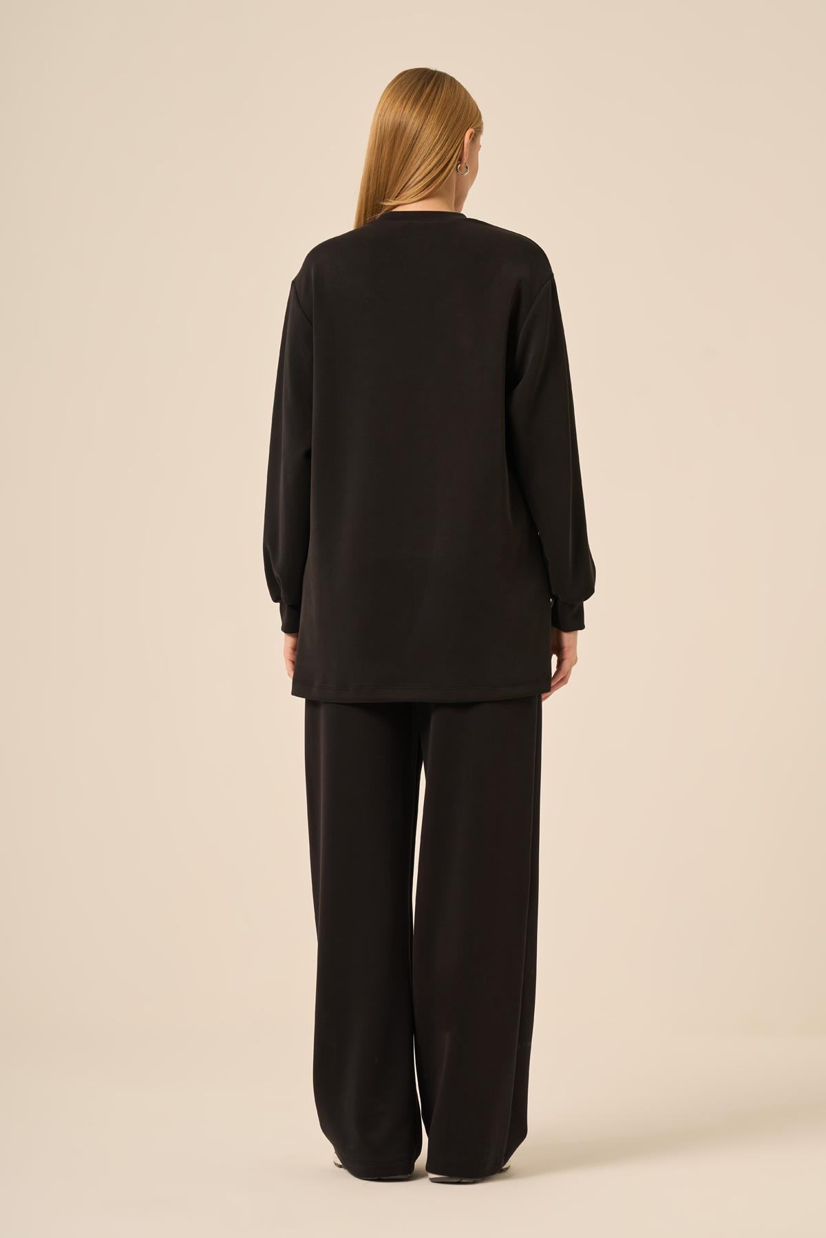 FTZ Women Kadın Modal Takım  Siyah 31284