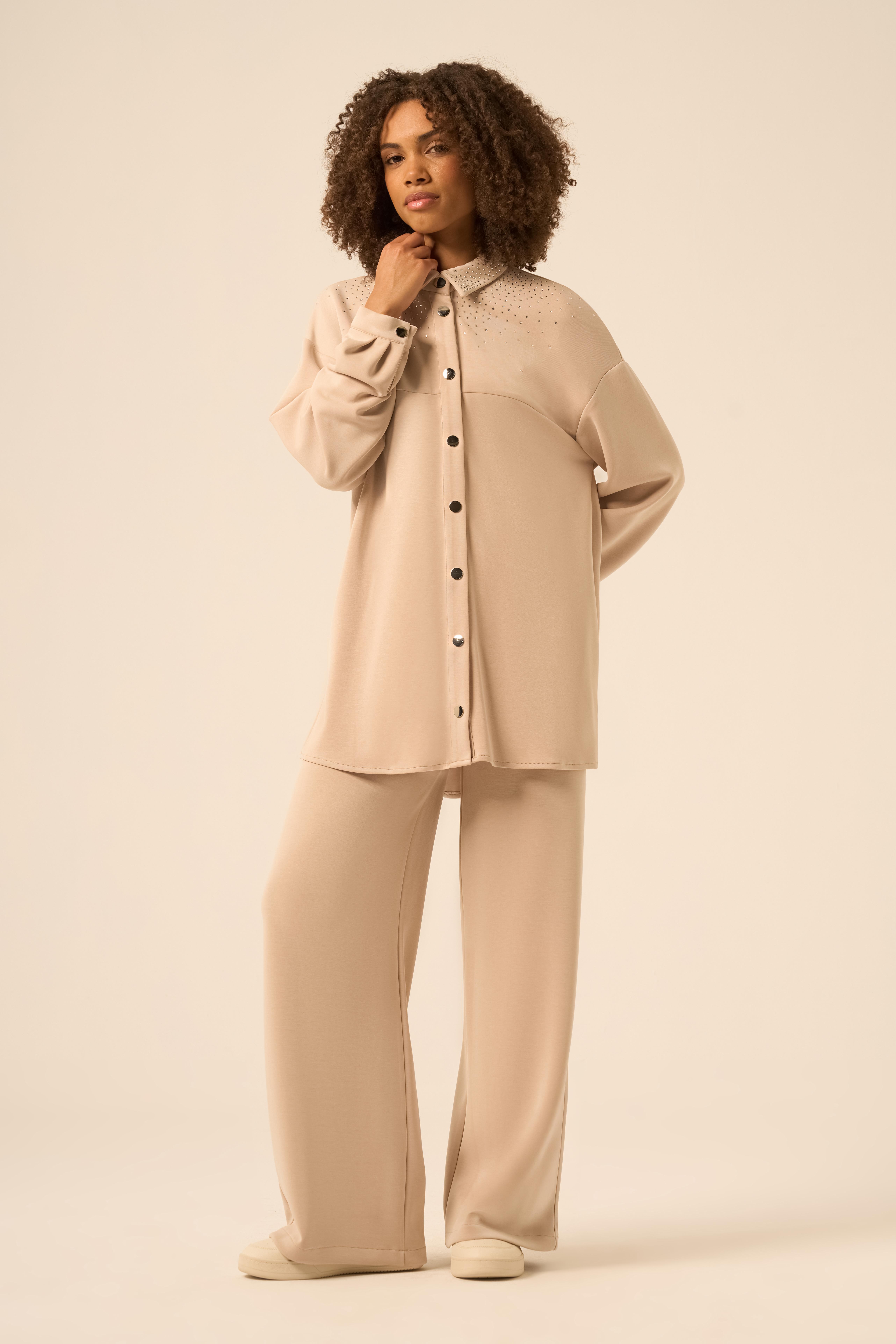 FTZ Women Kadın Oysho Takım  Beige 30988
