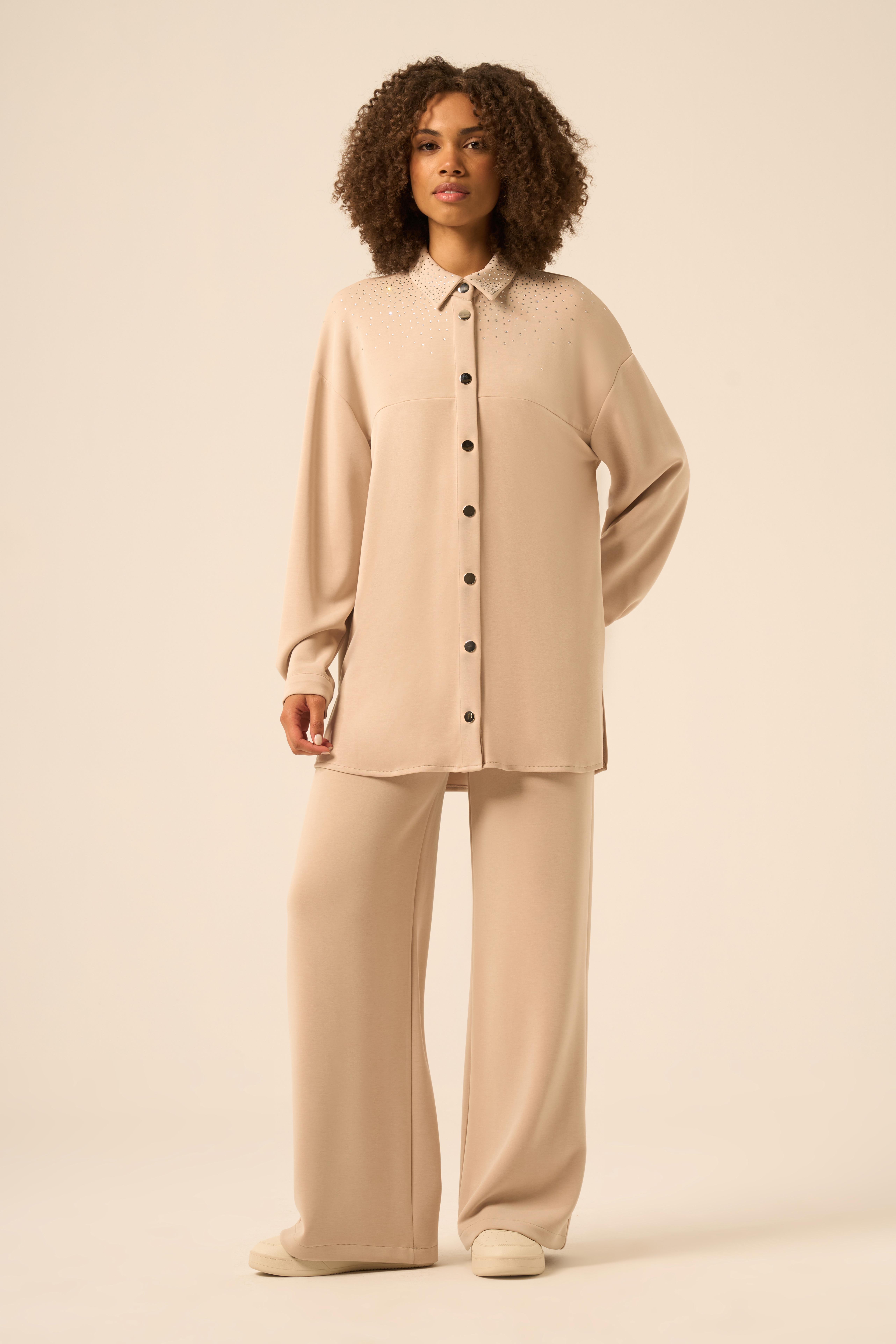 FTZ Women Kadın Oysho Takım  Beige 30988
